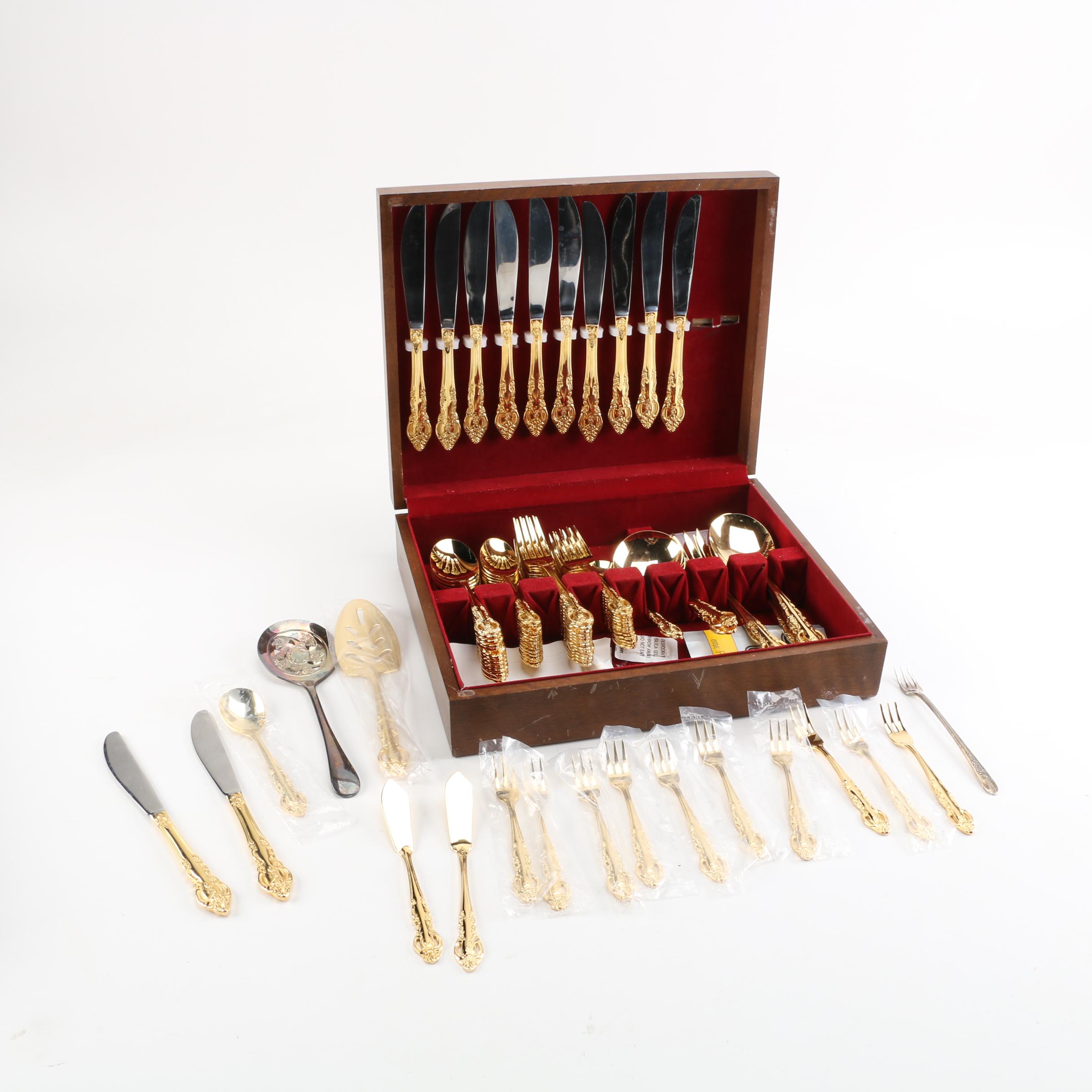 Estia Korea Gold Plated Flatware EBTH