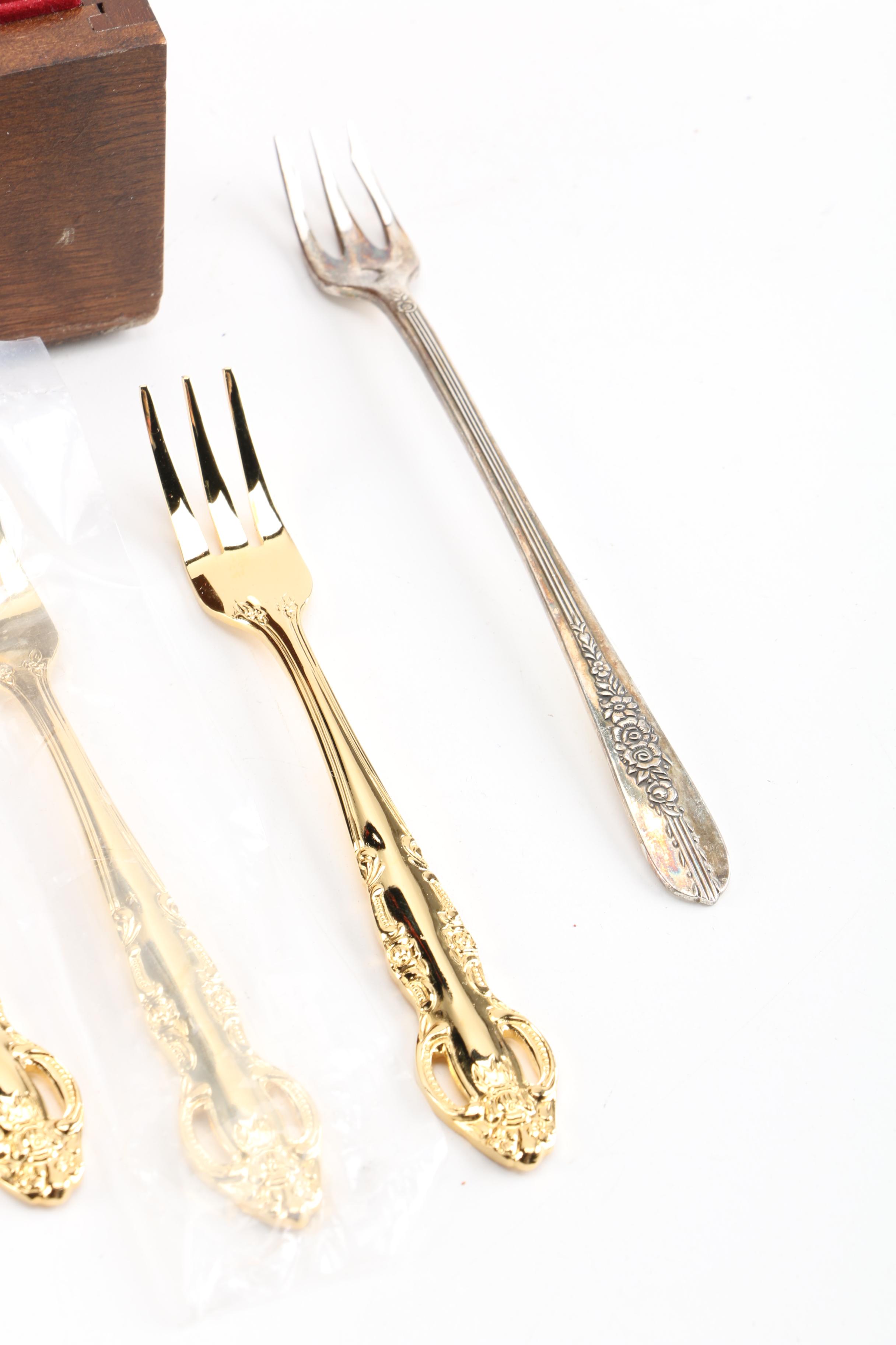 Estia Korea Gold Plated Flatware EBTH