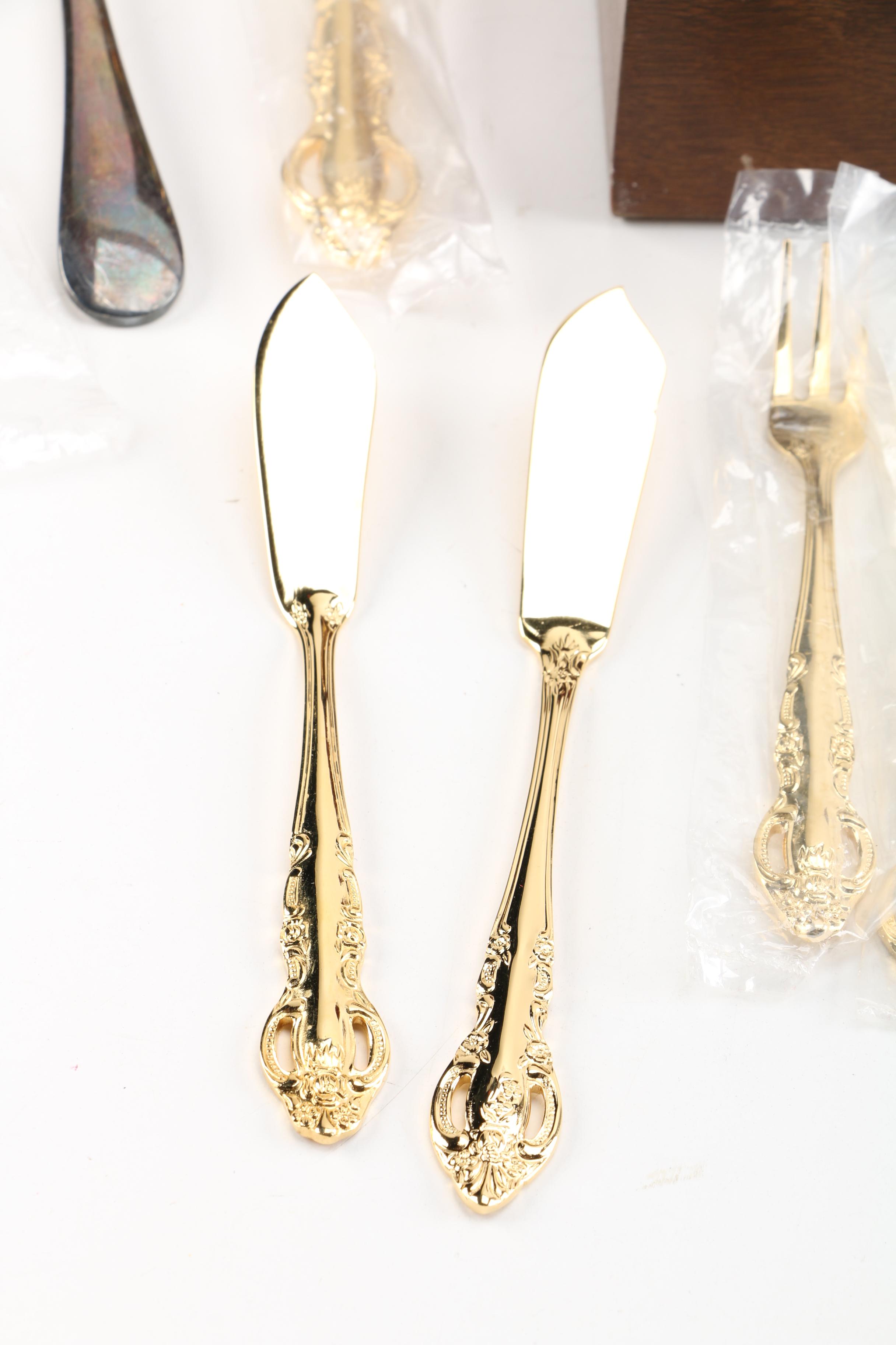 Estia Korea Gold Plated Flatware EBTH