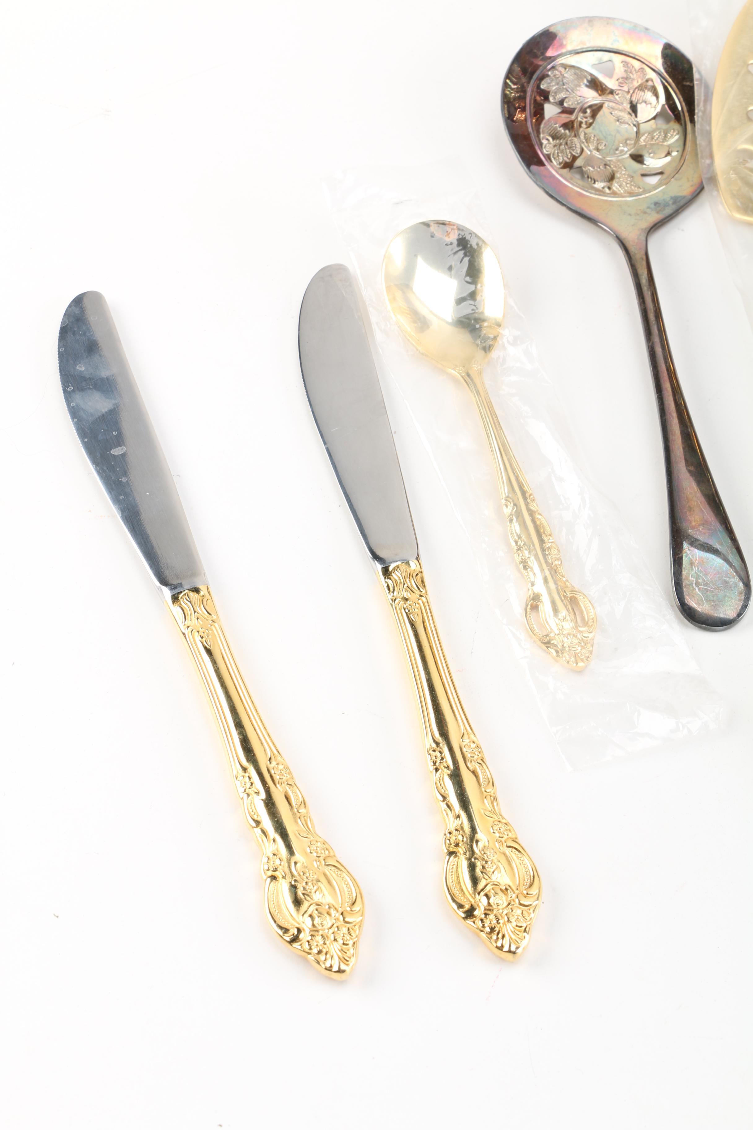 Estia Korea Gold Plated Flatware EBTH