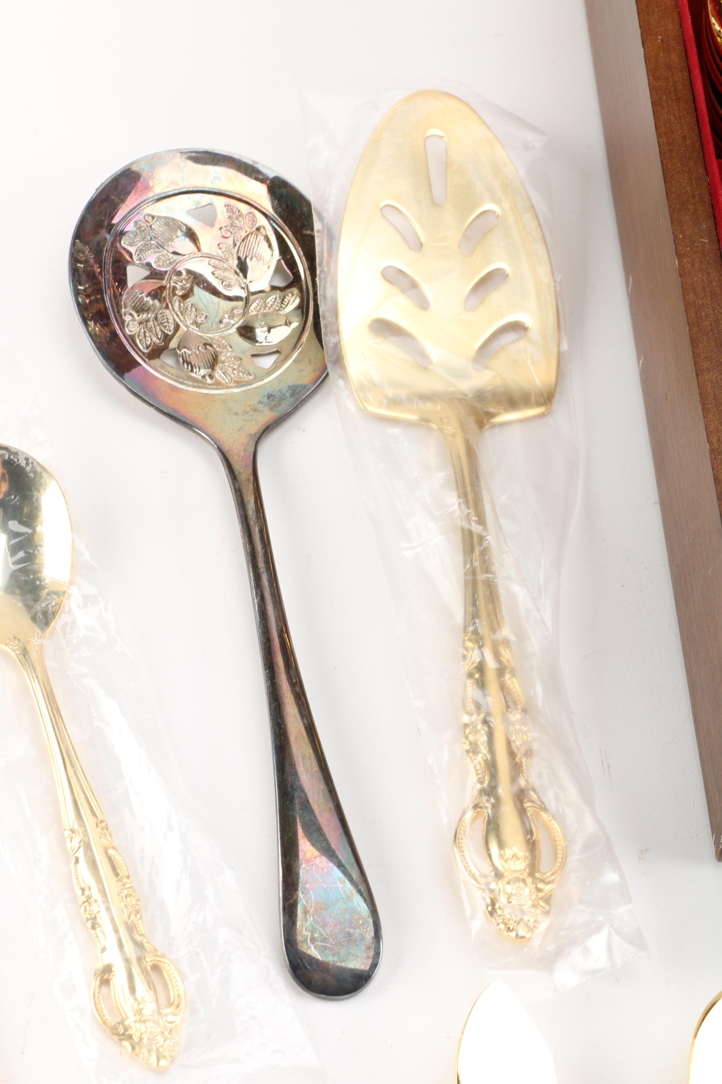 Estia Korea Gold Plated Flatware EBTH