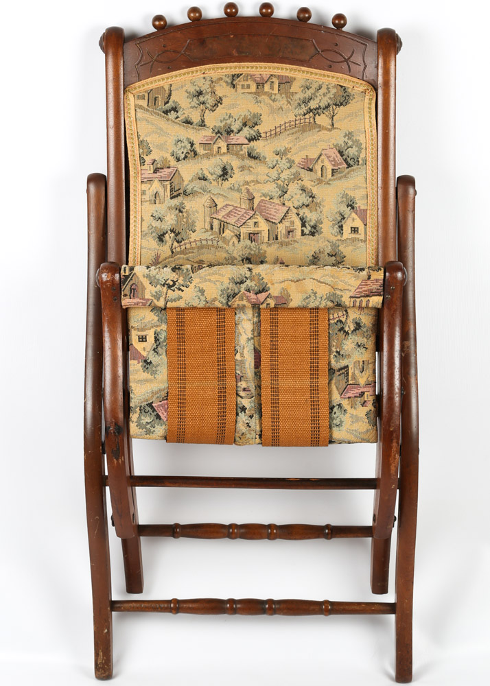 Antique Eastlake Folding Chair EBTH