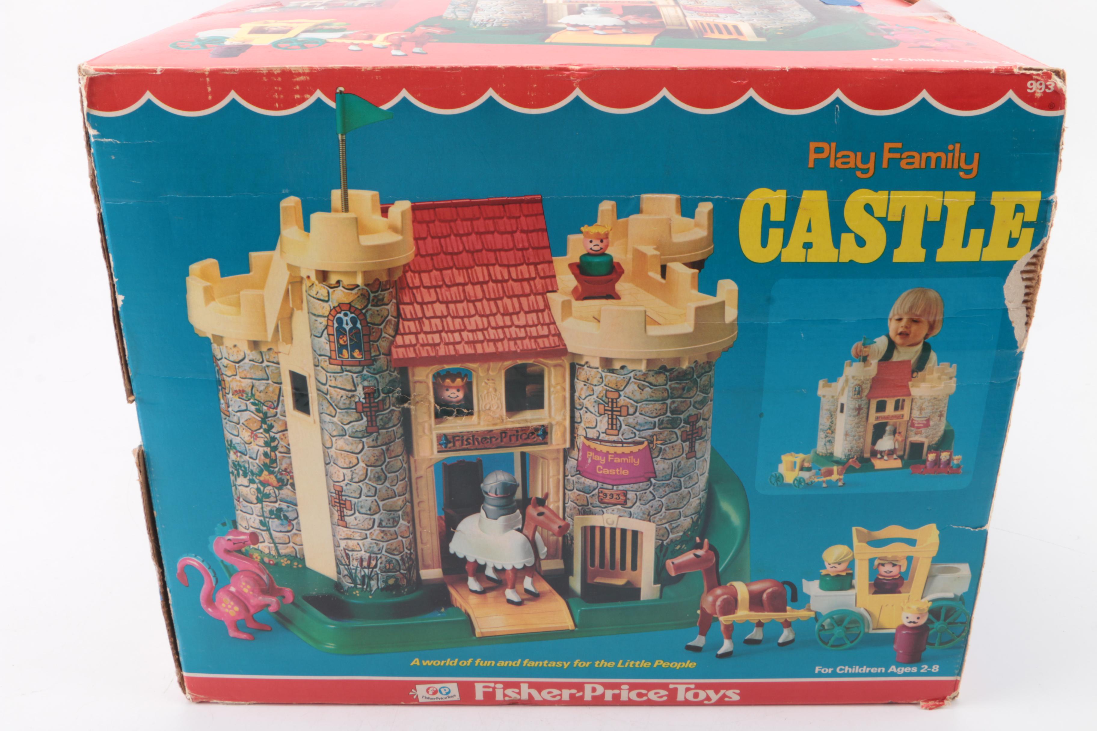 1974 Fisher Price Play Family Castle EBTH