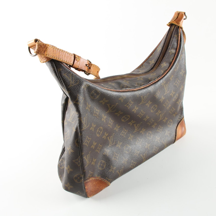 Vintage Louis Vuitton of Paris Monogram Canvas and Leather Shoulder Bag | EBTH