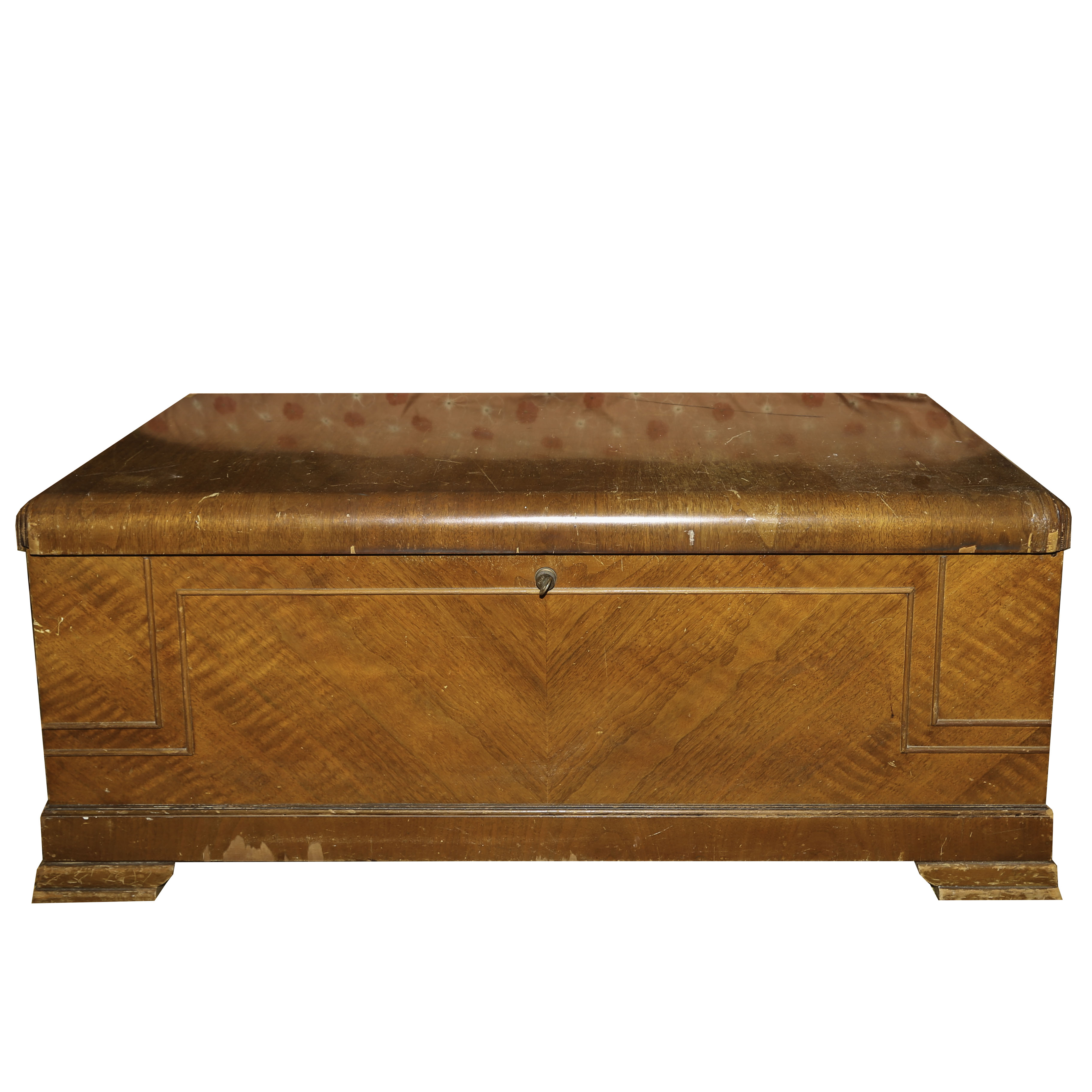 Art Deco CaswellRunyan Waterfall Cedar Chest EBTH
