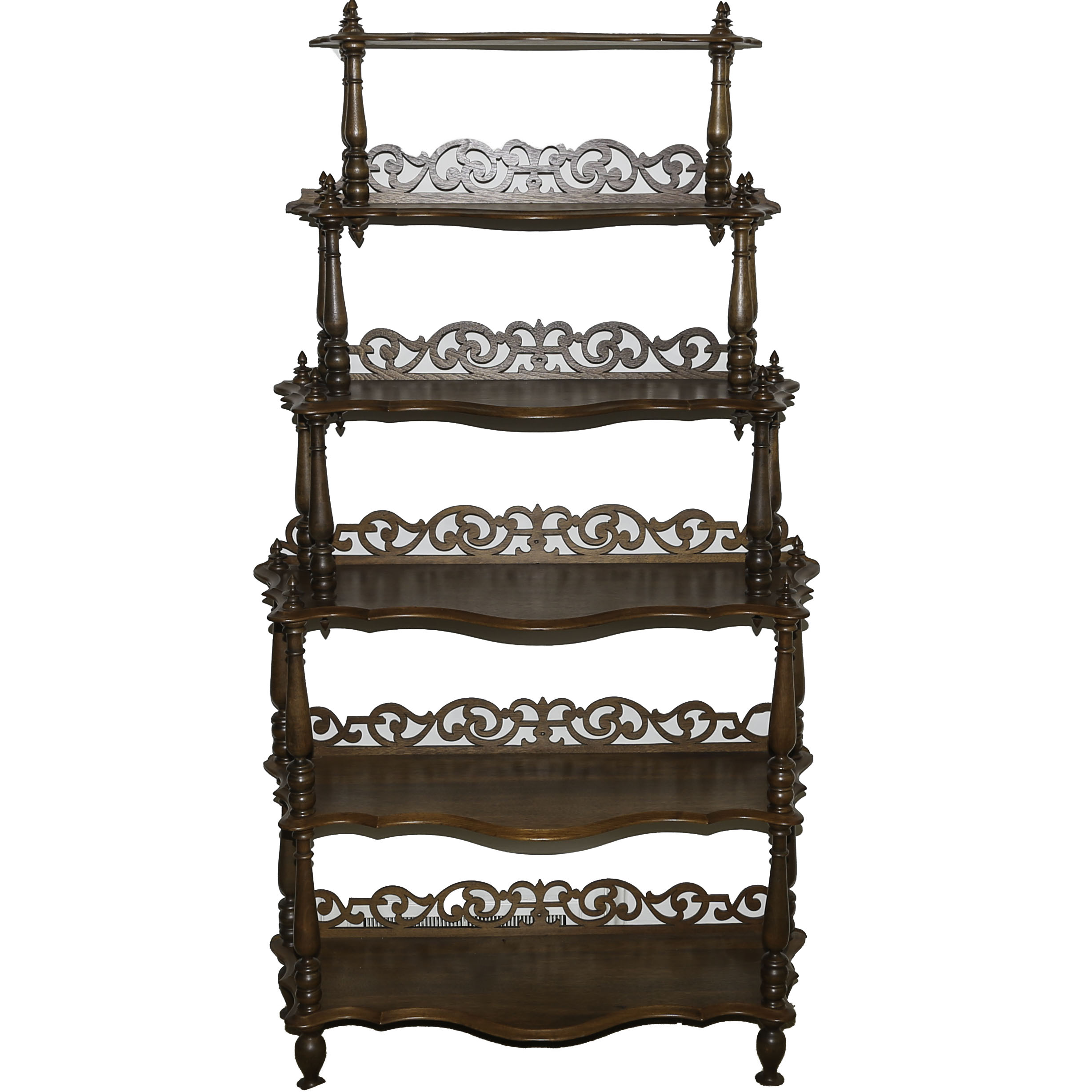 Antique Late Victorian Etagere Ebth
