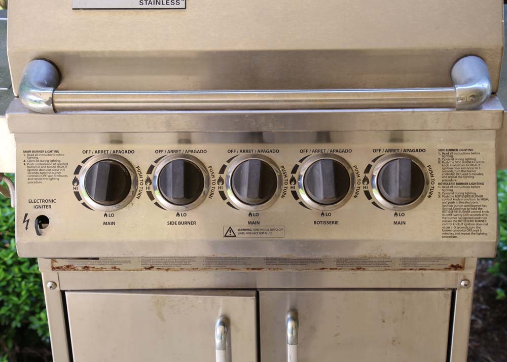 Ducane Stainless Five Burner Grill EBTH