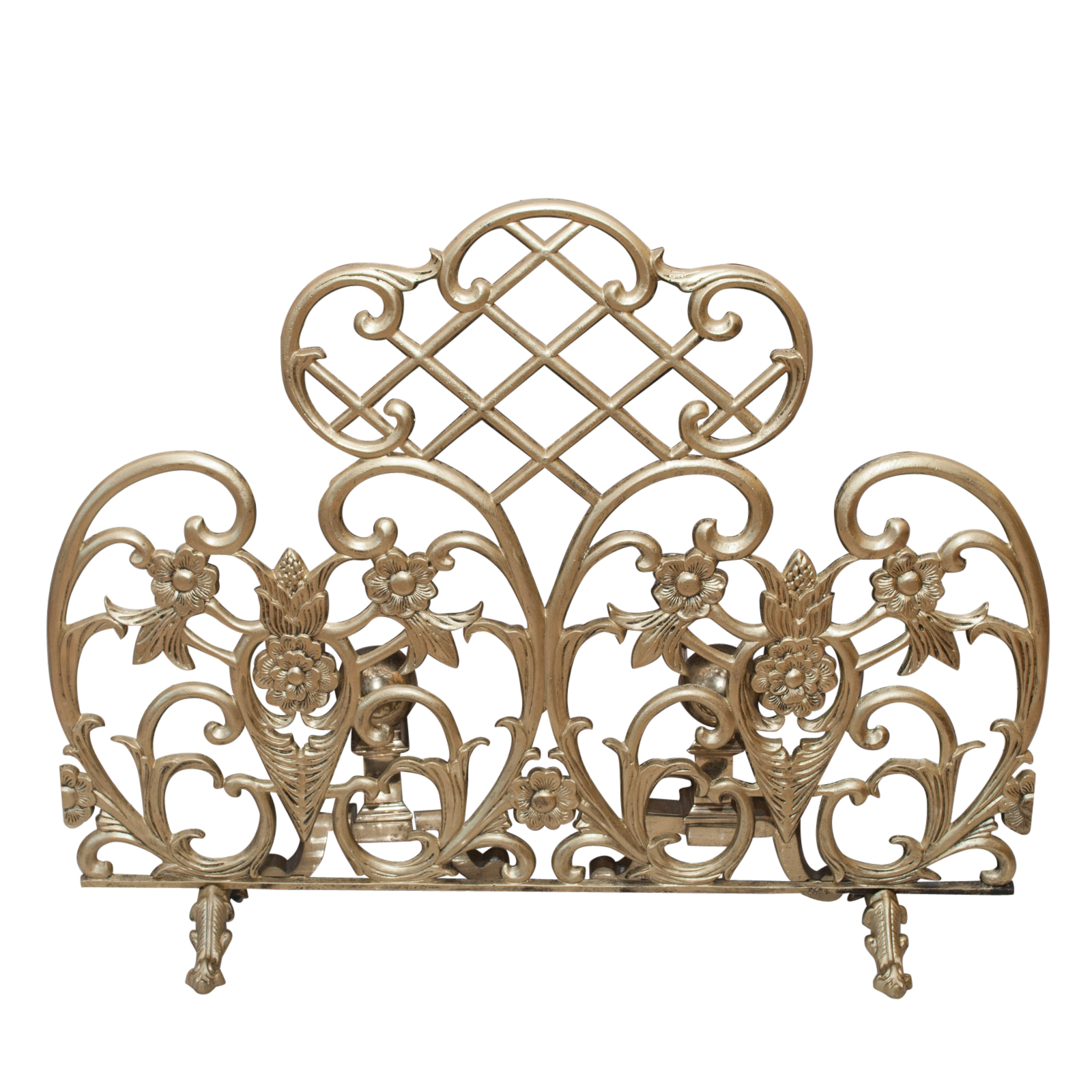 Rococo Style Fireplace Screen Ebth