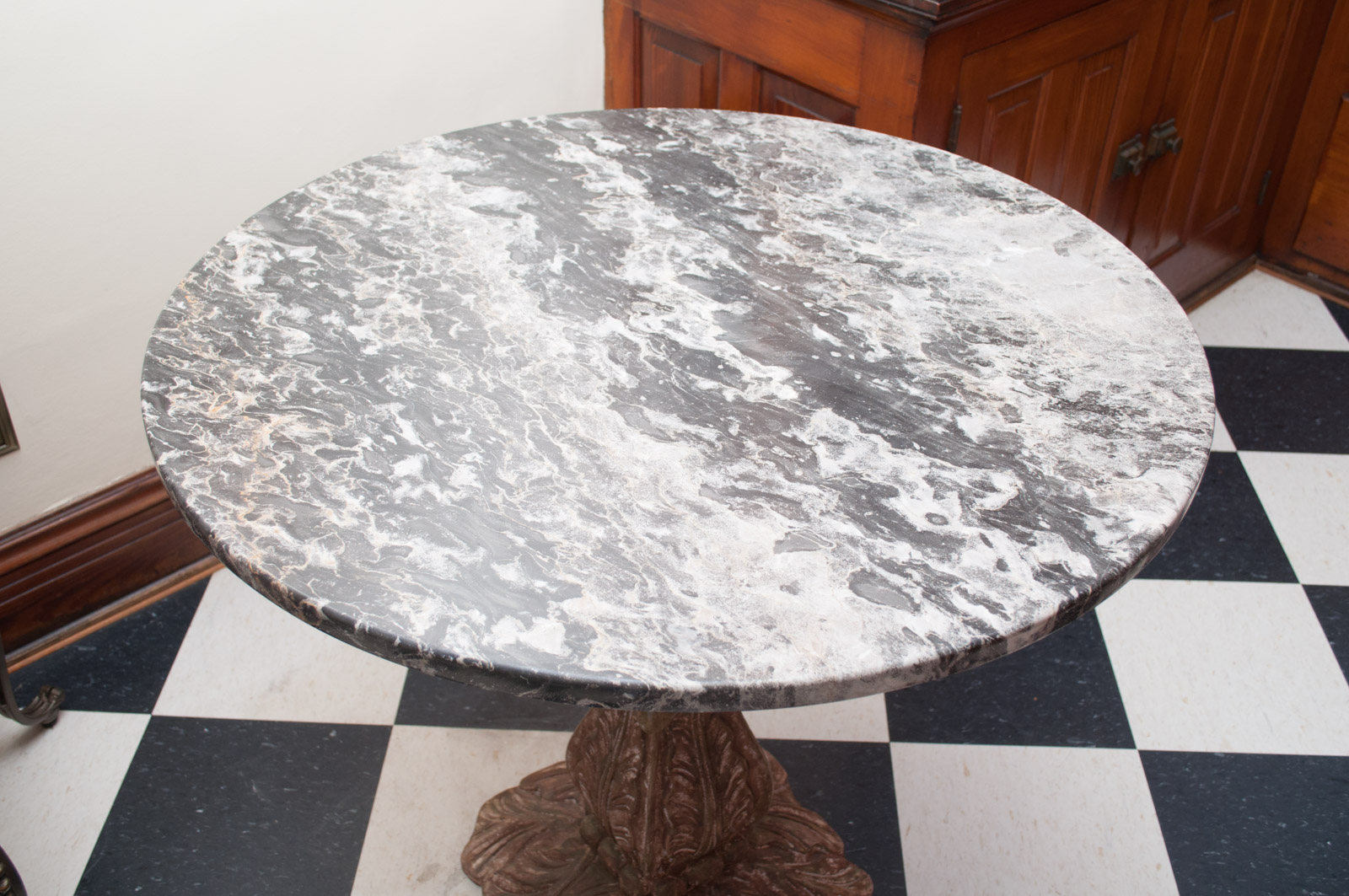 Small MarbleTop Table EBTH