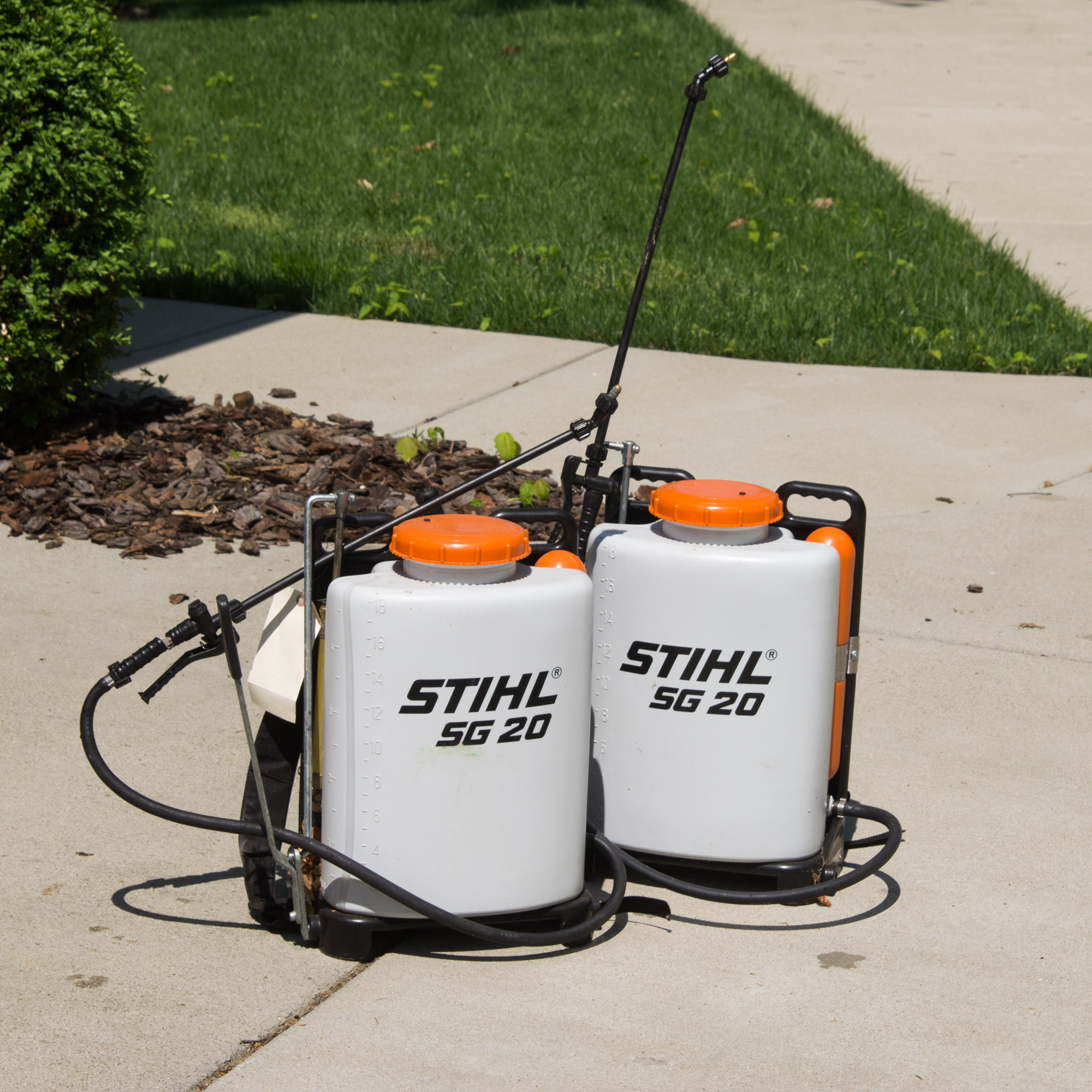 Two Stihl SG20 Backpack Sprayers EBTH