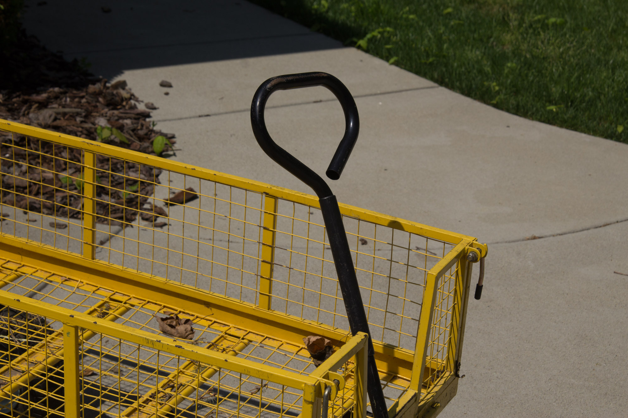 Yellow Garden Cart EBTH