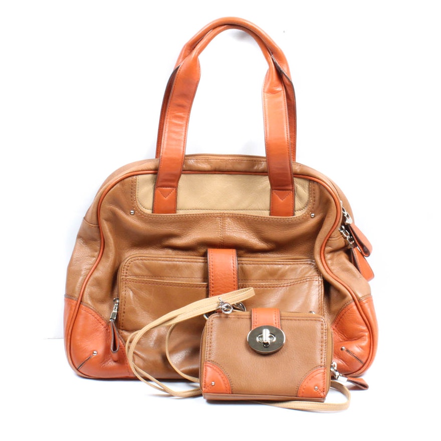 Levenger Handbag And Crossbody Purse Ebth Levenger Handbag And Crossbody Purse