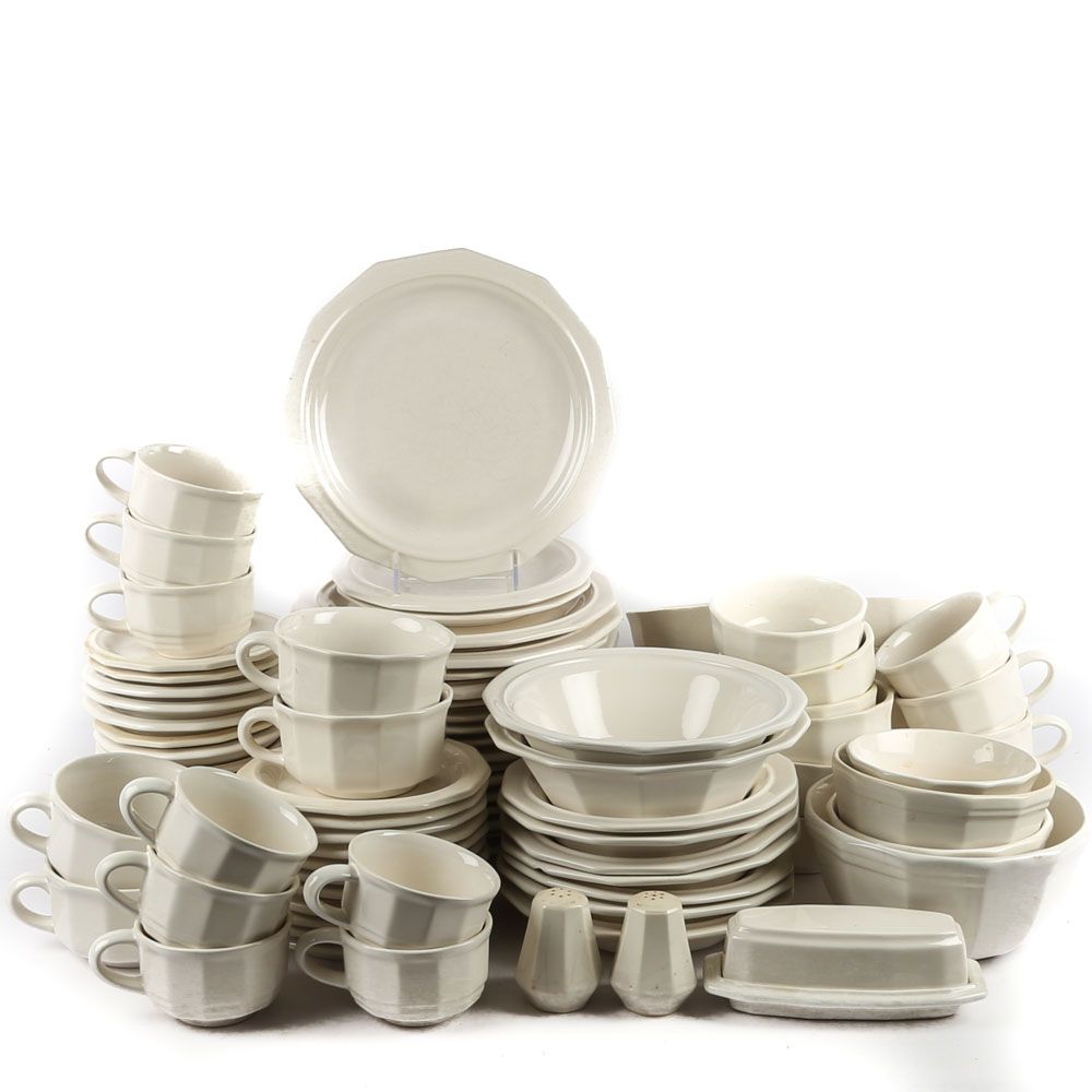 Pfaltzgraff "Heritage White" Dinnerware EBTH