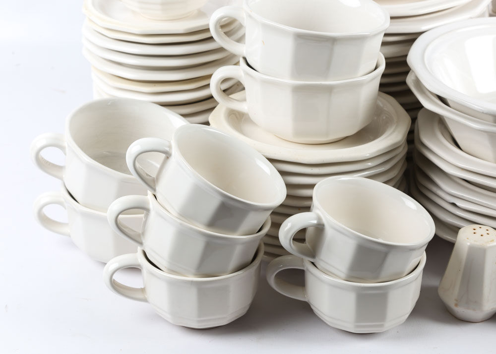 pfaltzgraff-heritage-white-dinnerware-ebth
