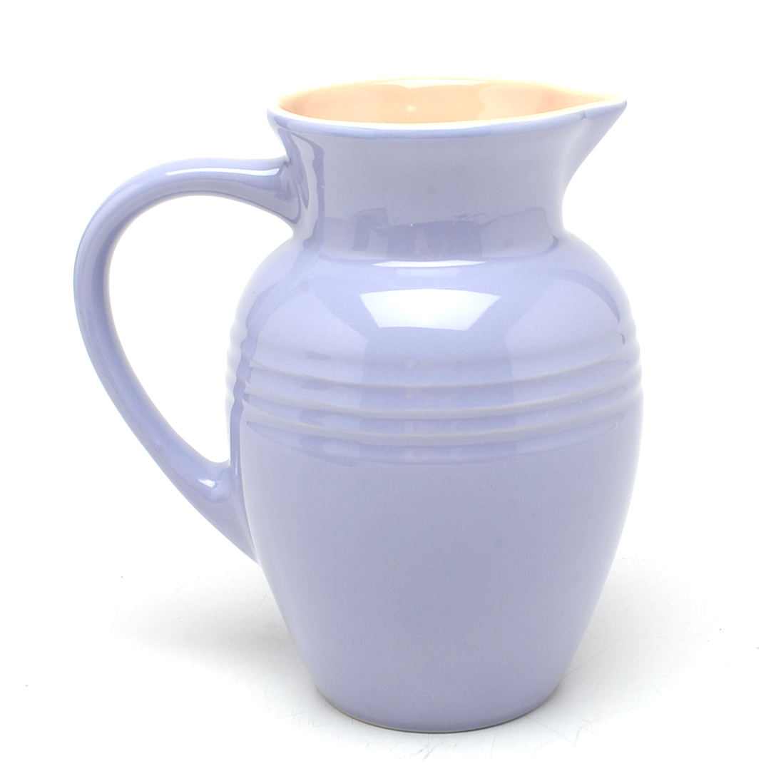 Le Creuset Enameled Stoneware Pitcher EBTH