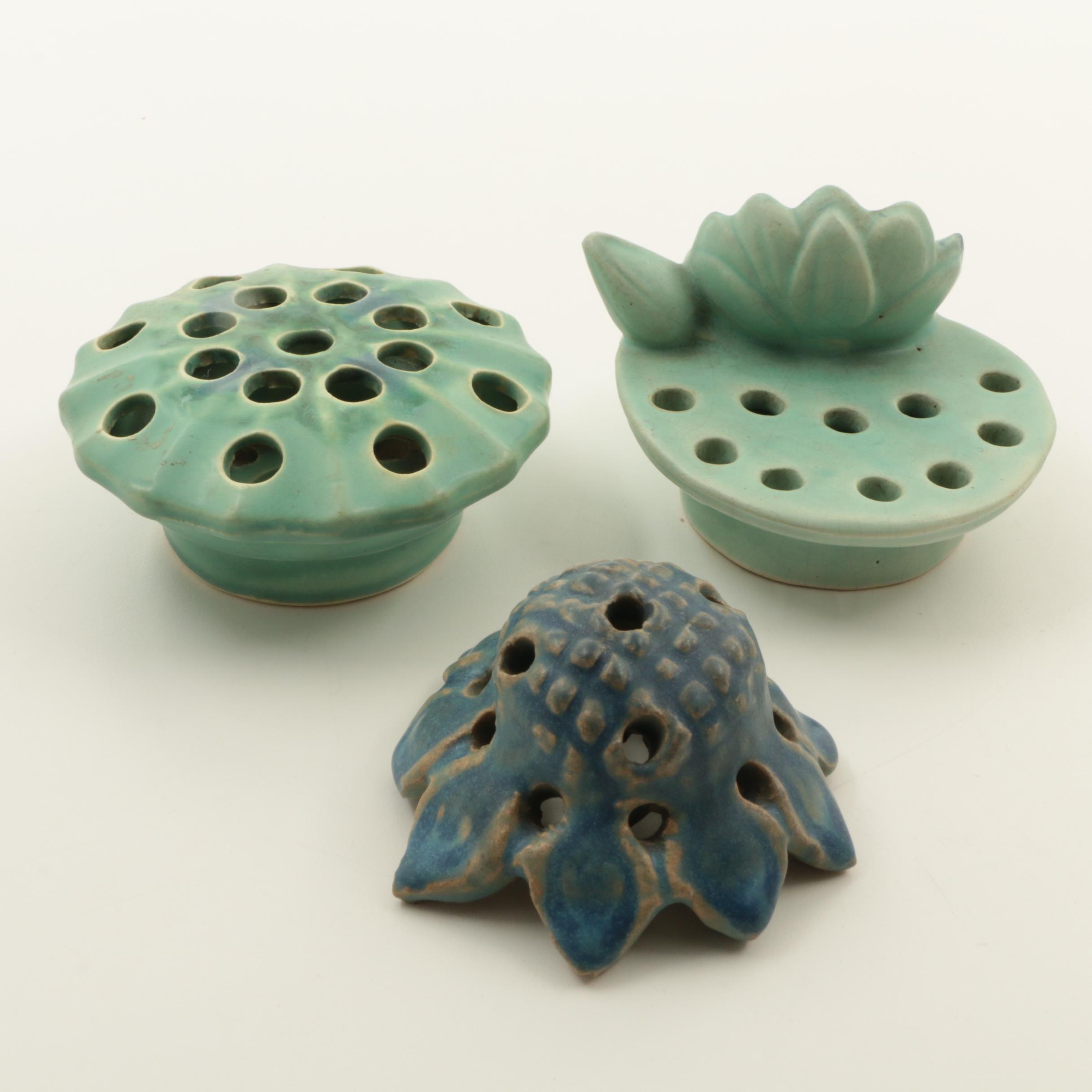 Vintage Ceramic Flower Frogs | EBTH