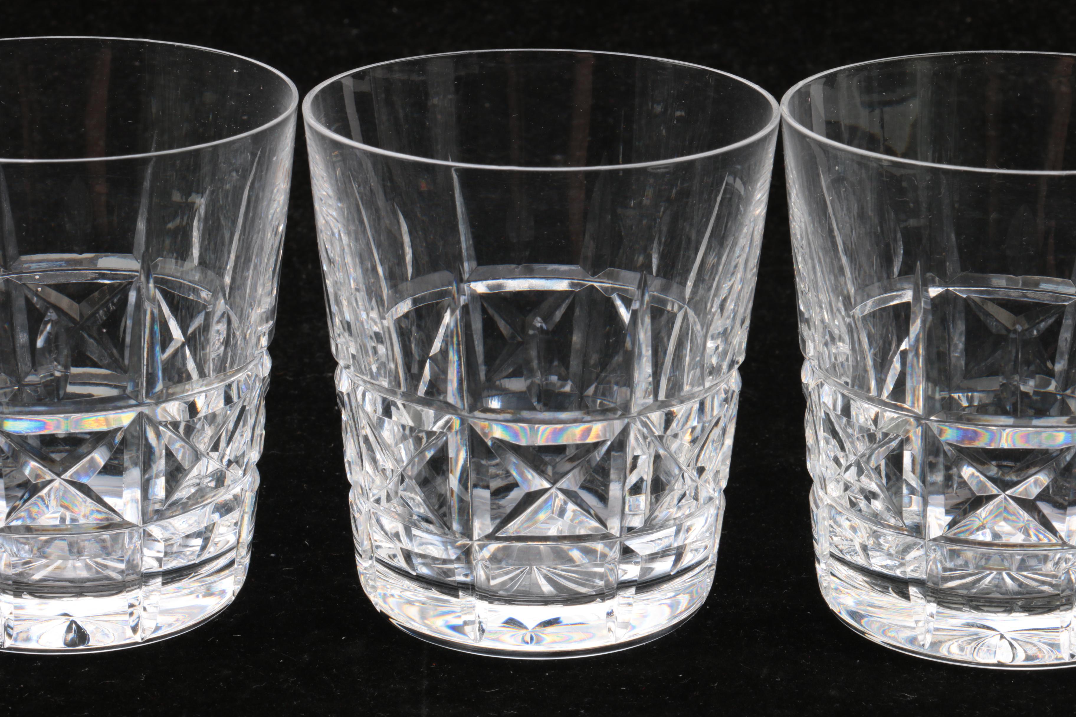 Waterford Crystal "Kylemore" Old Fashioned Glasses EBTH