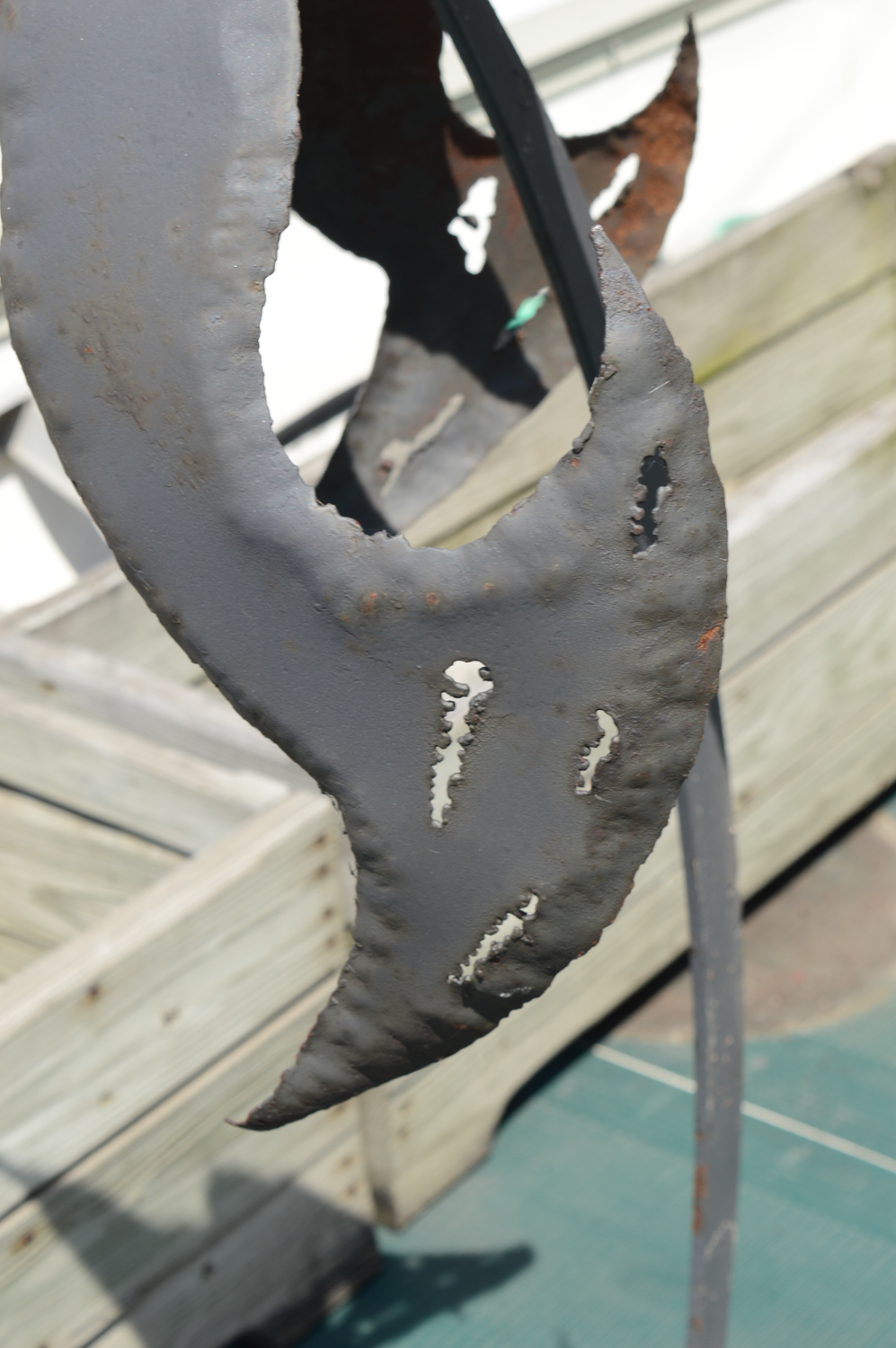 Ellis Nelson Metal Sculpture of a Dragon EBTH