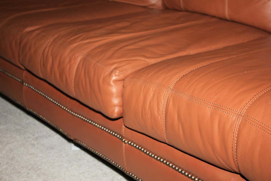 ferguson copeland leather sofa sale