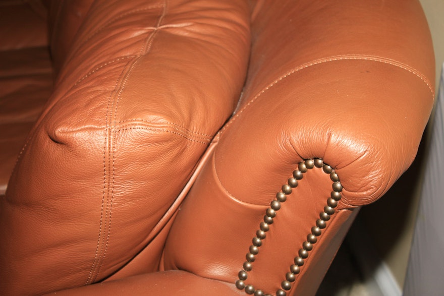 ferguson copeland leather sofa sale