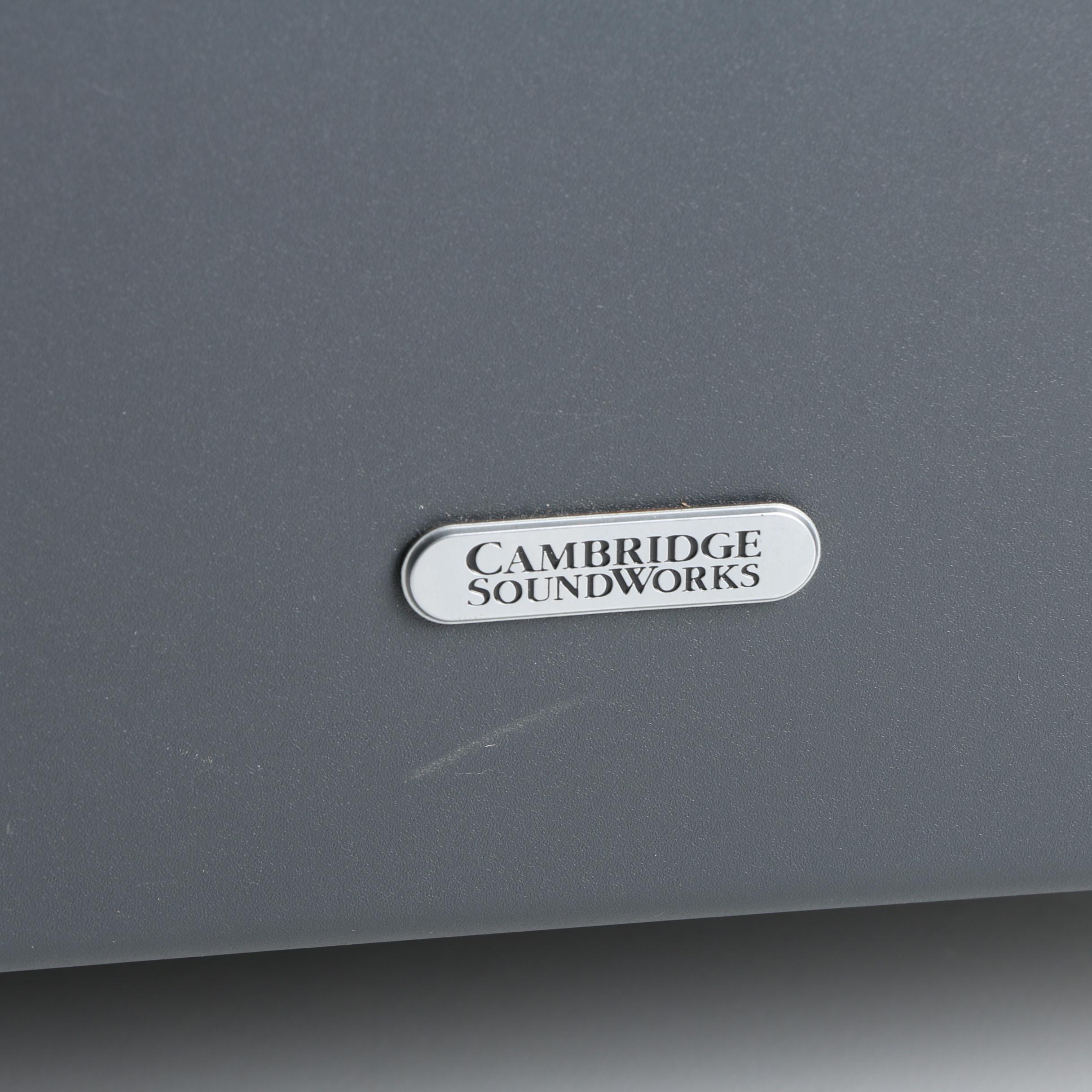 Cambridge Soundworks BassCube 8S Subwoofer and MC300 LCR Loudspeaker EBTH
