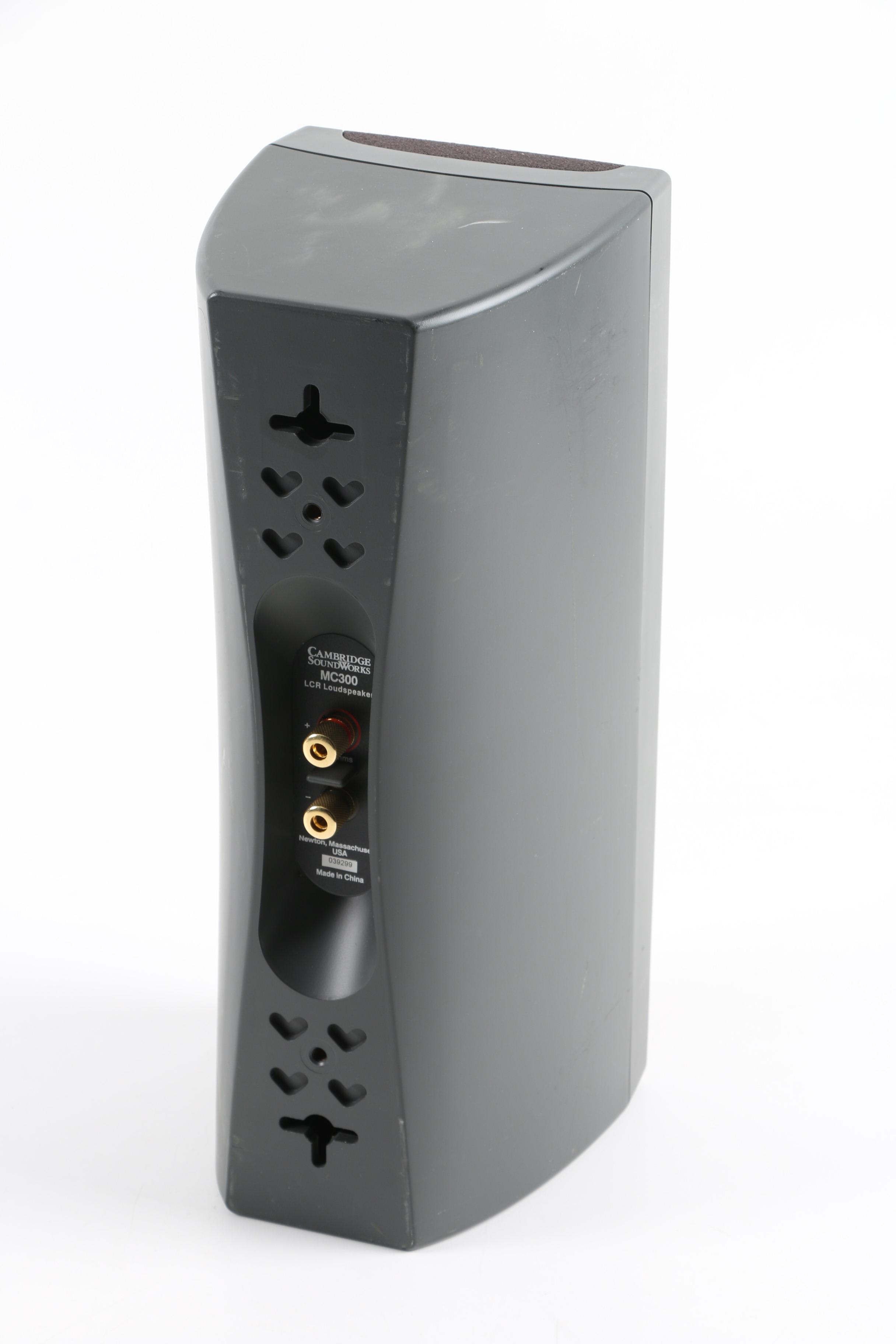 Cambridge Soundworks BassCube 8S Subwoofer and MC300 LCR Loudspeaker EBTH