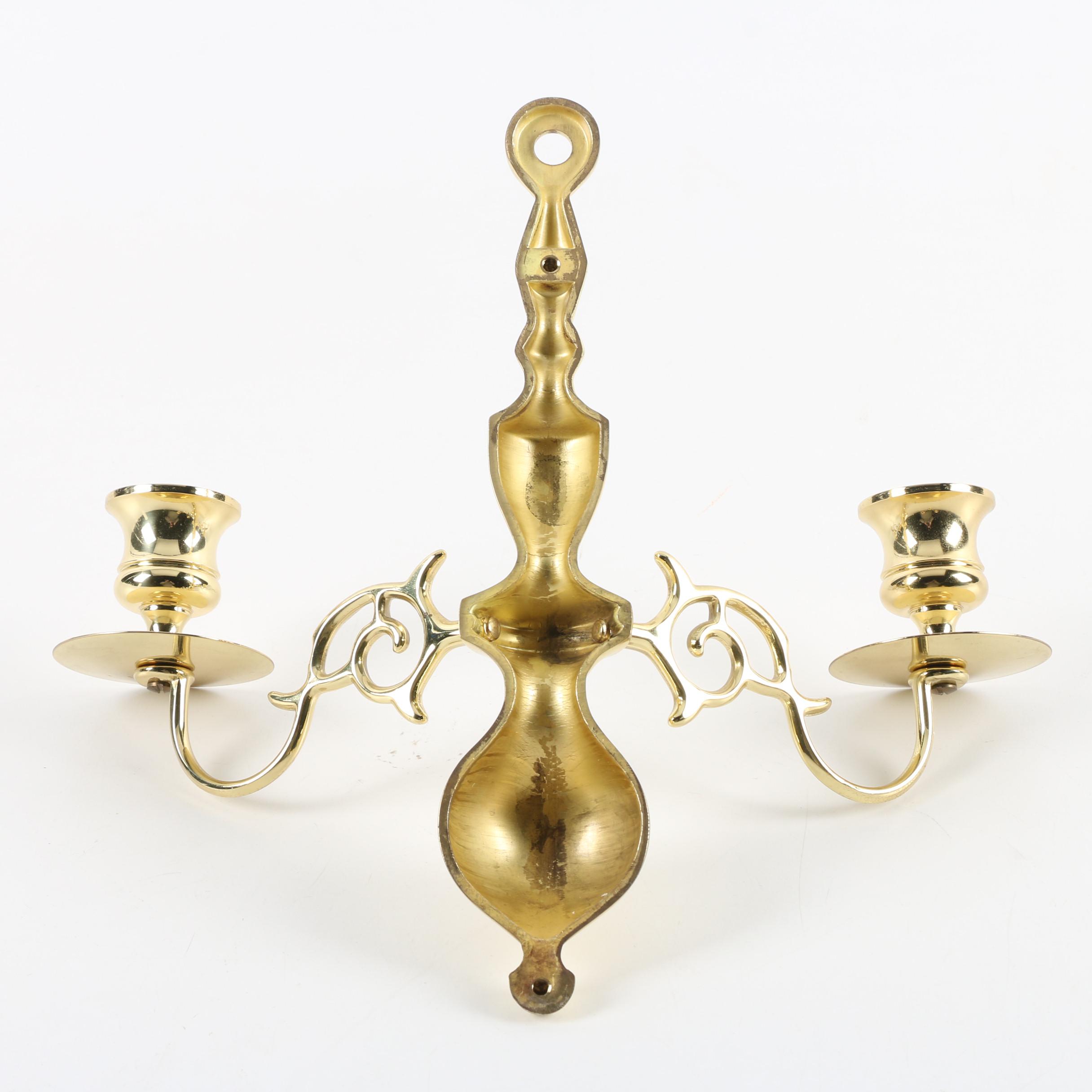 Baldwin Brass Candlesticks and Sconces EBTH
