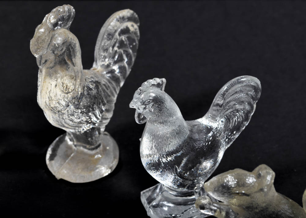 Vintage Miniature Glass Animal Figurines EBTH