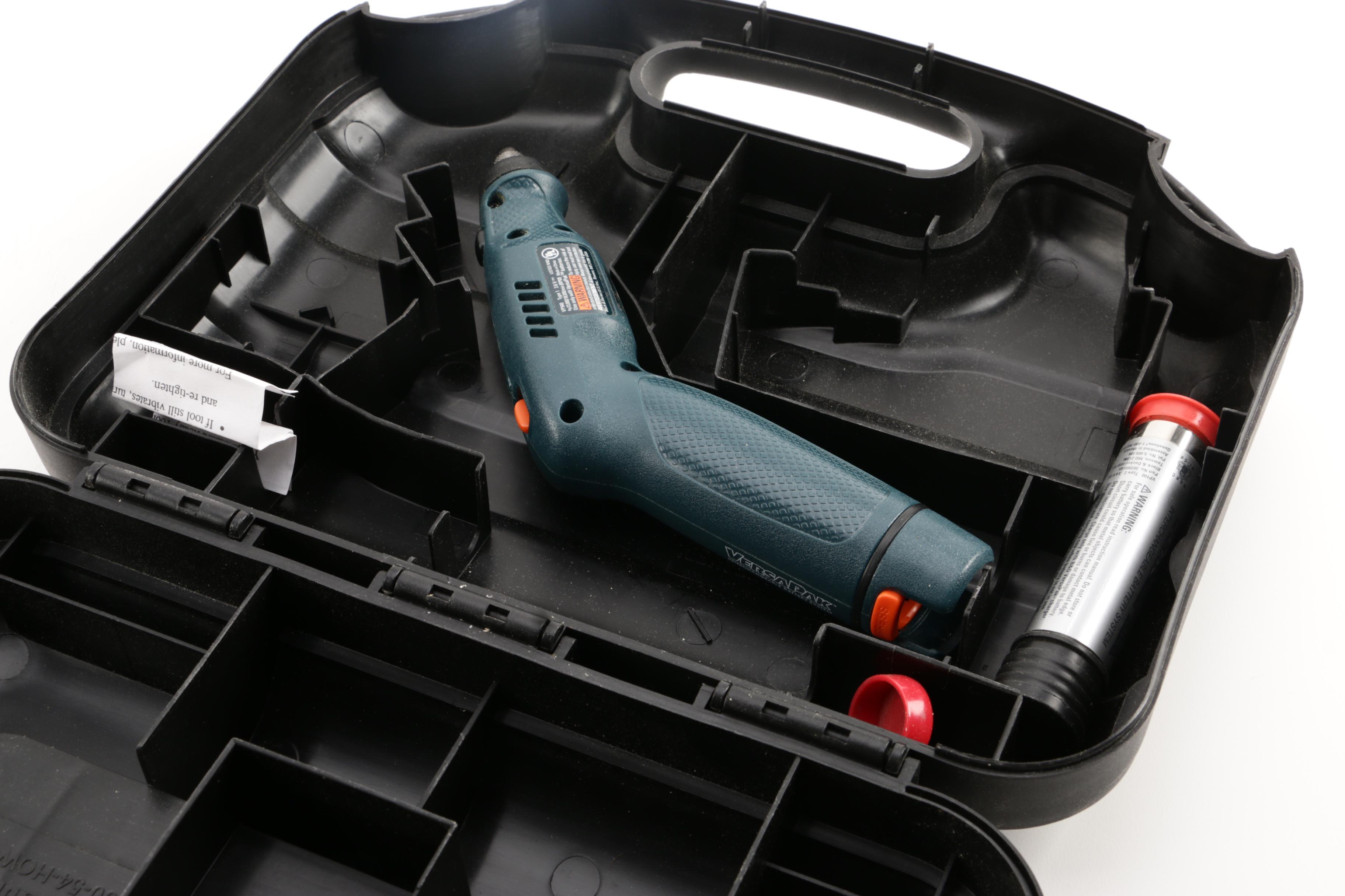 Black & Decker Wizard Rotary Tool, Versapak Battery Charger and Other