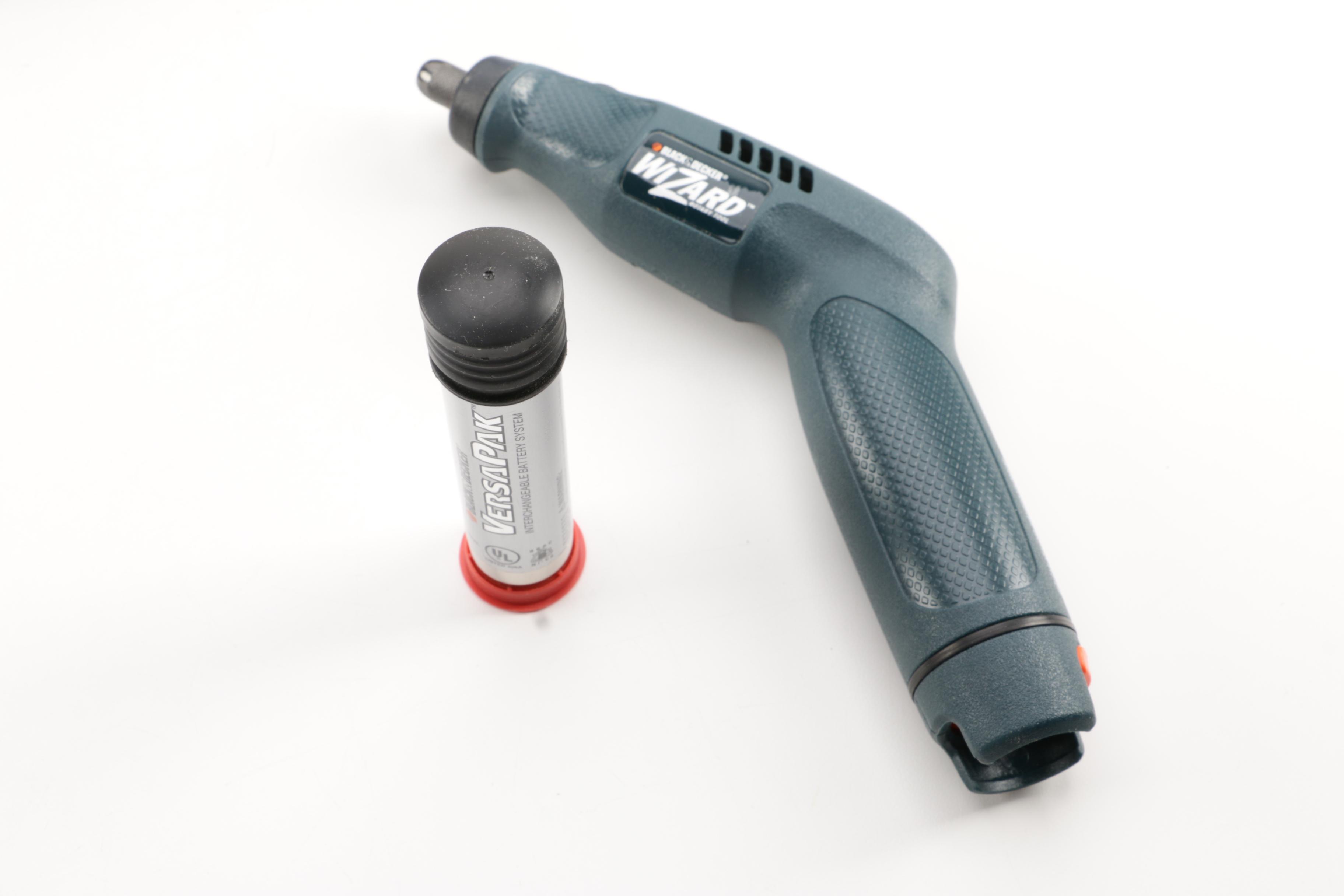 Black & Decker Wizard Rotary Tool, Versapak Battery Charger and Other