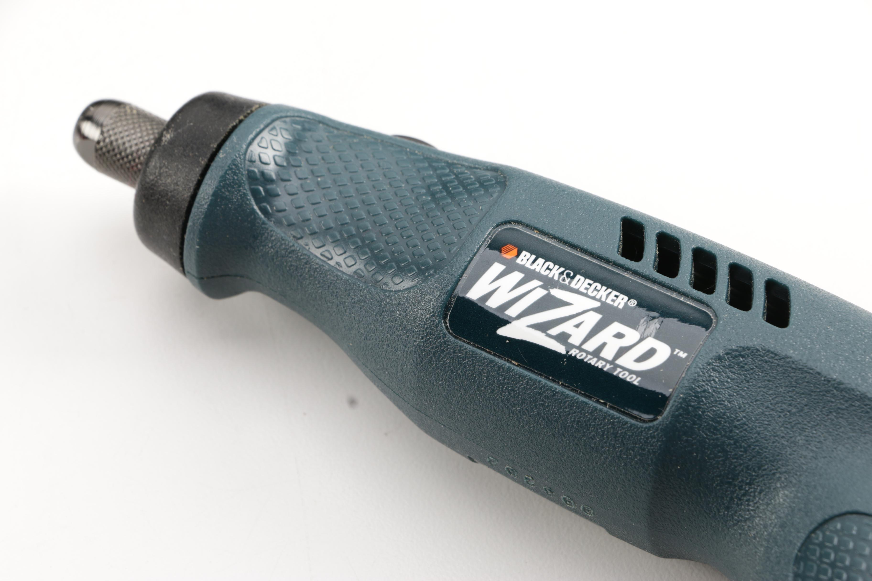 Black & Decker Wizard Rotary Tool, Versapak Battery Charger and Other