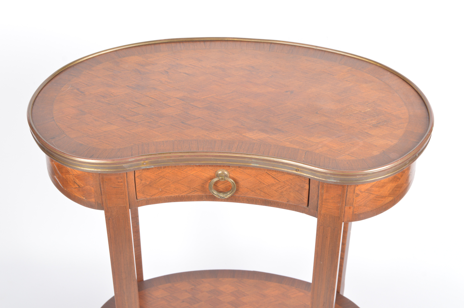 French Kidney Shaped Side Table EBTH