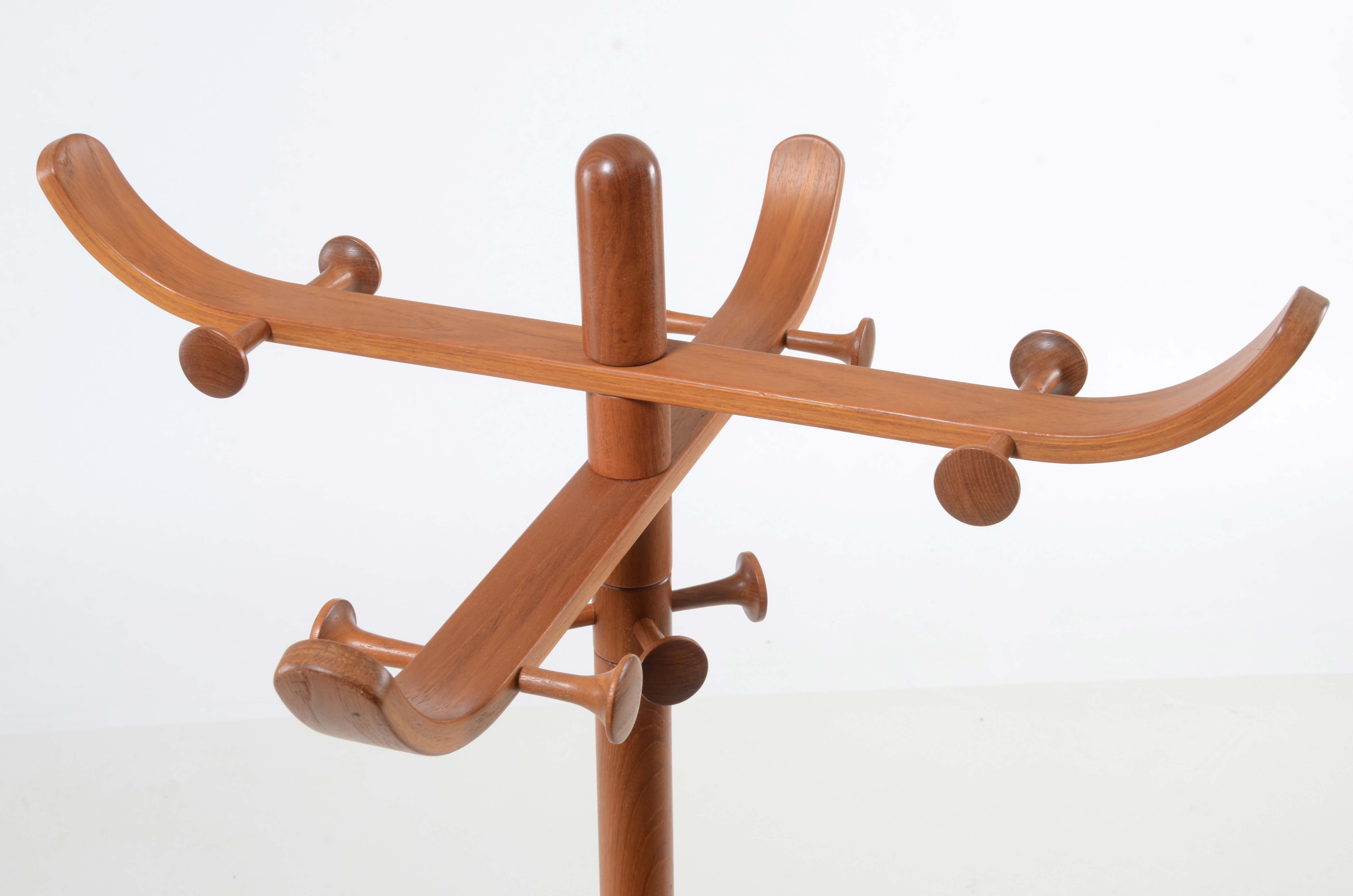 Danish Modern Coat Rack by Søren Nissen & Ebbe Gehl for Aksel Kjersga