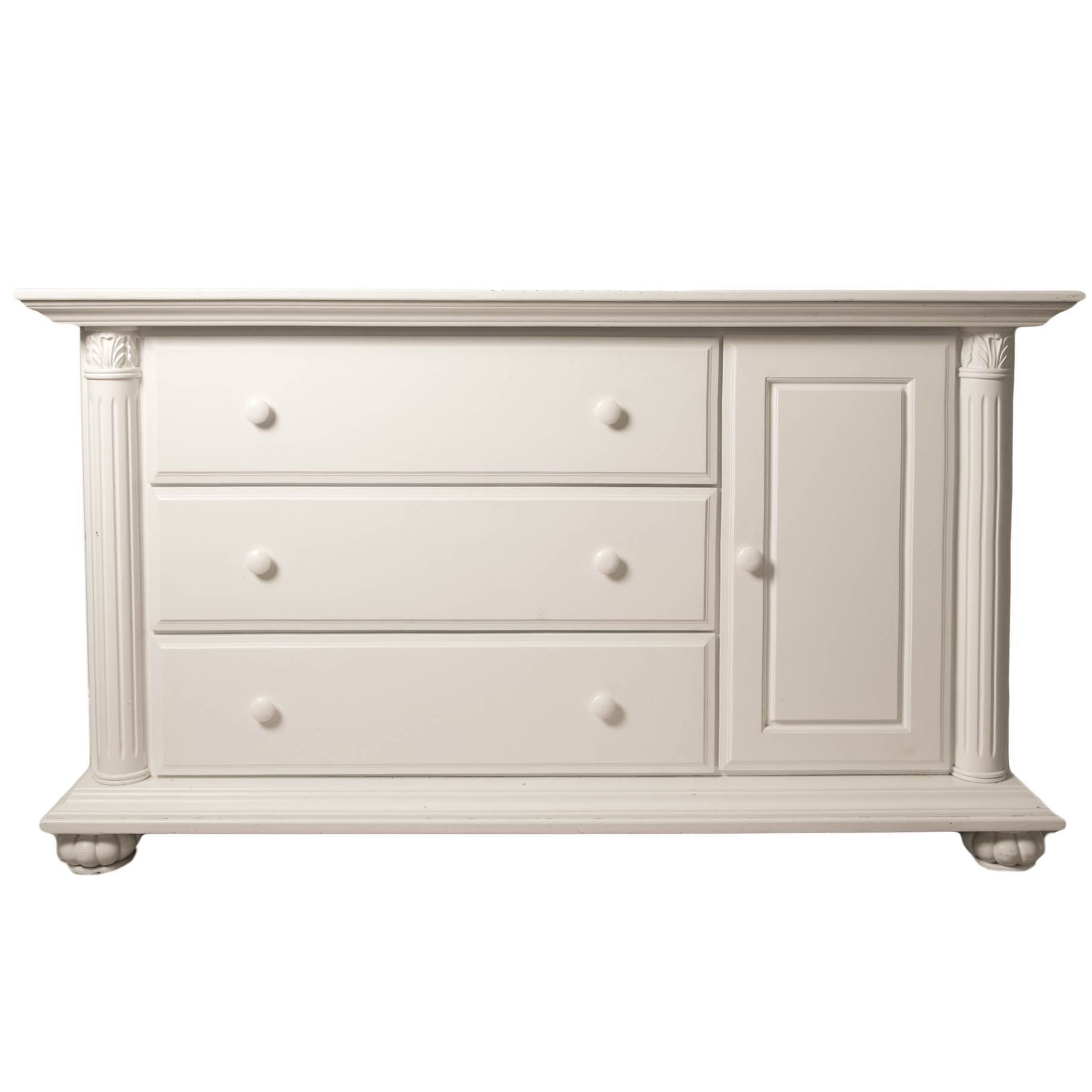 White Dresser By Baby Cache Ebth