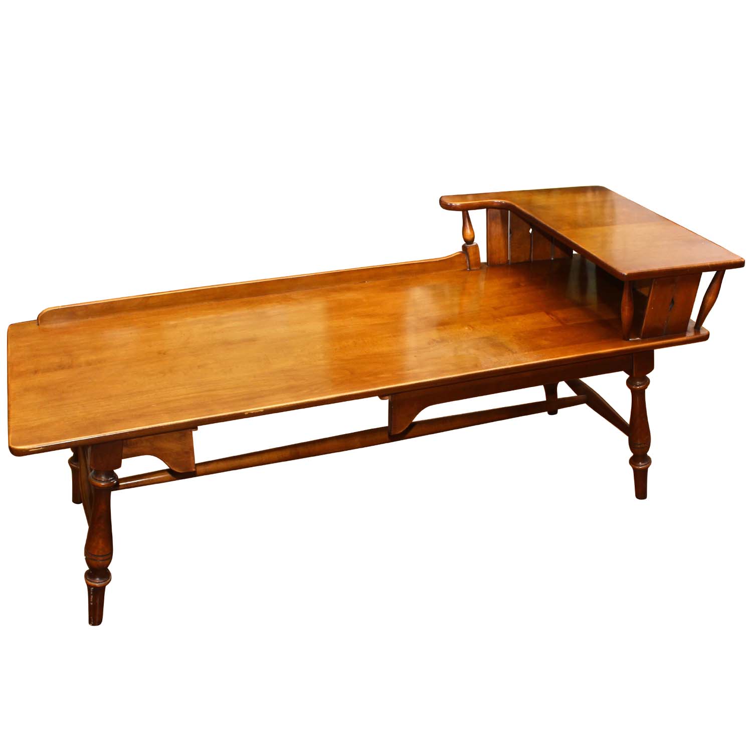 Early American Style Maple Coffee Table EBTH