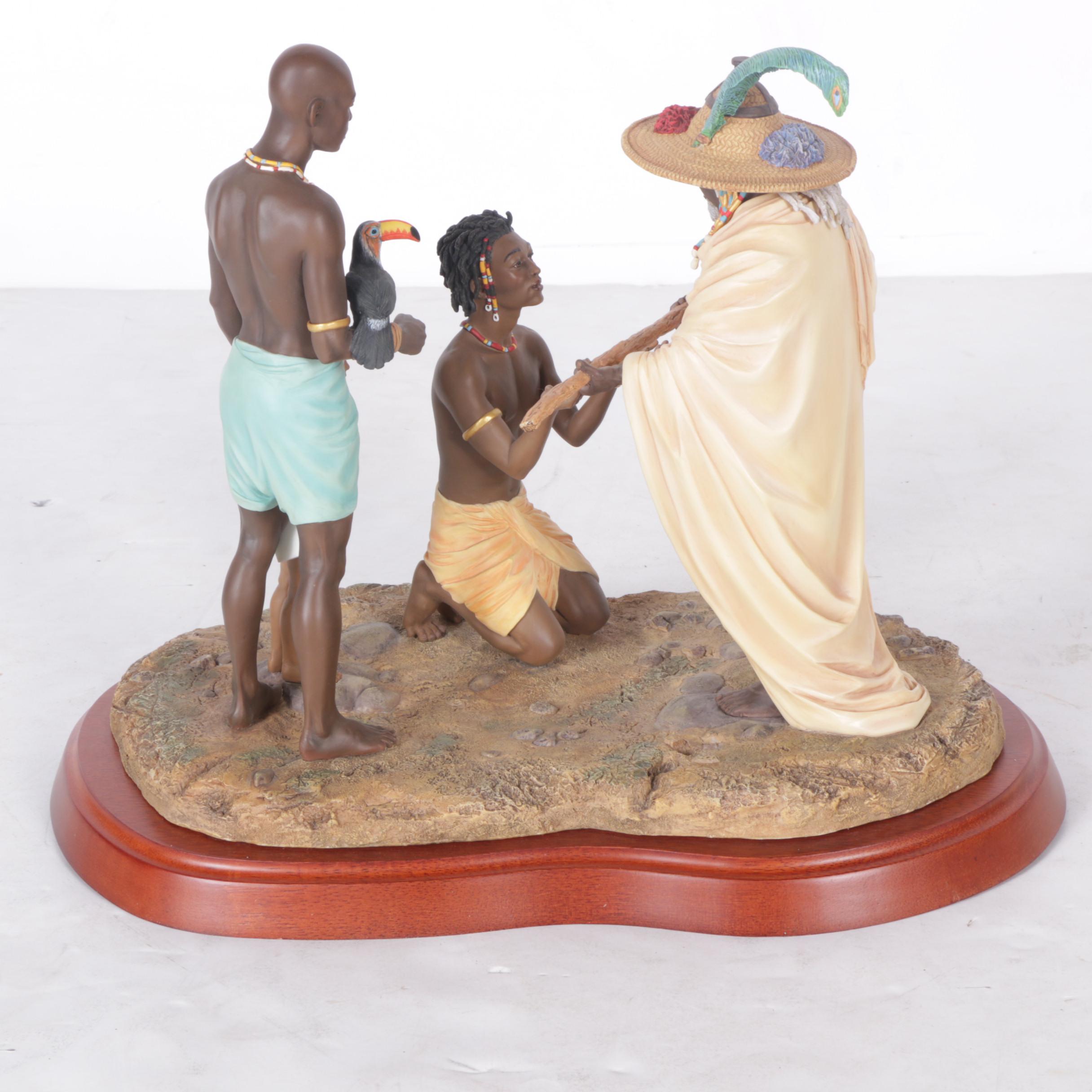 Thomas Blackshear's Ebony Visions "Rite of Passage" Figurine EBTH
