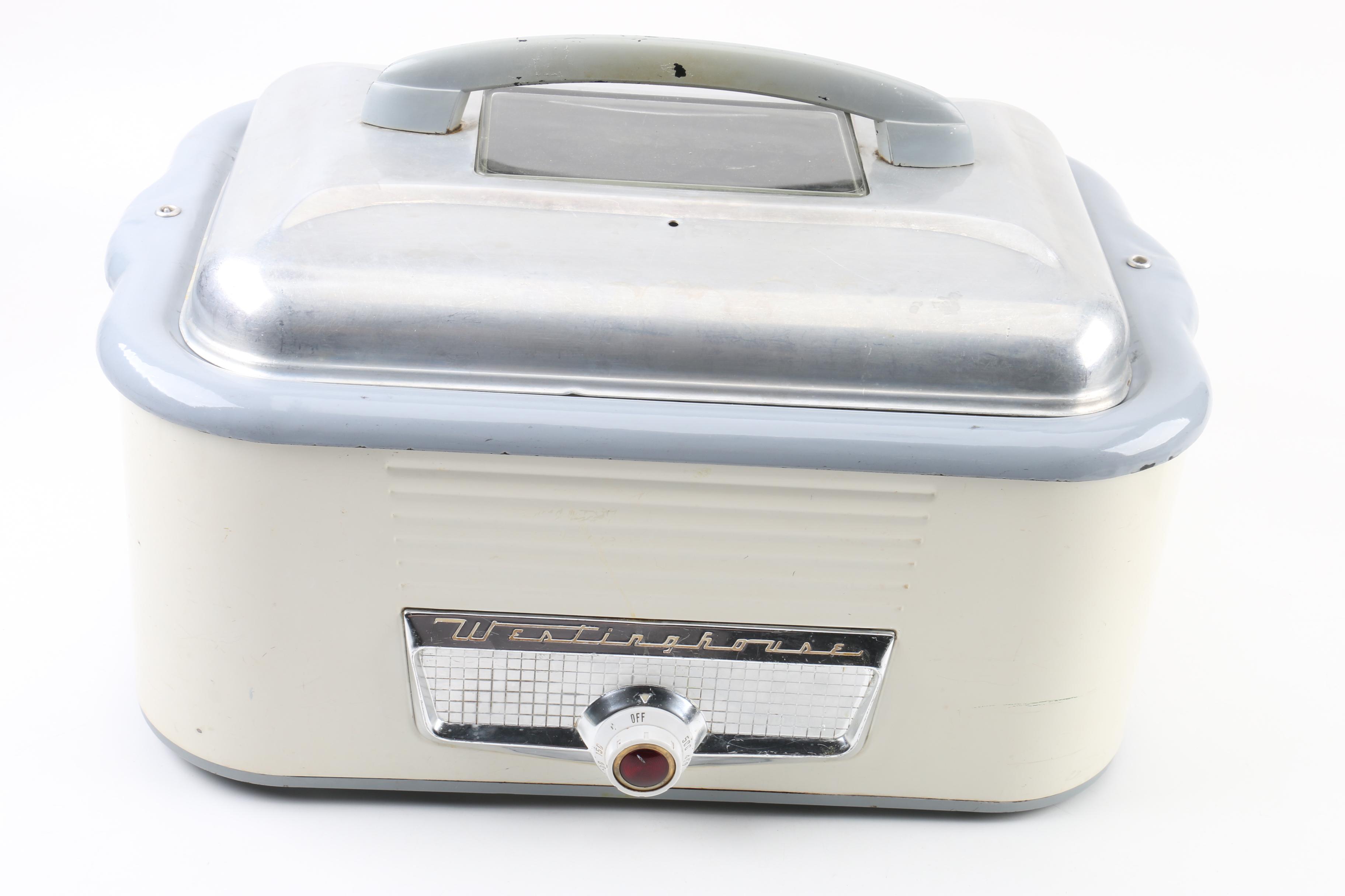 Vintage Westinghouse Electric Counter Top Roaster Oven with