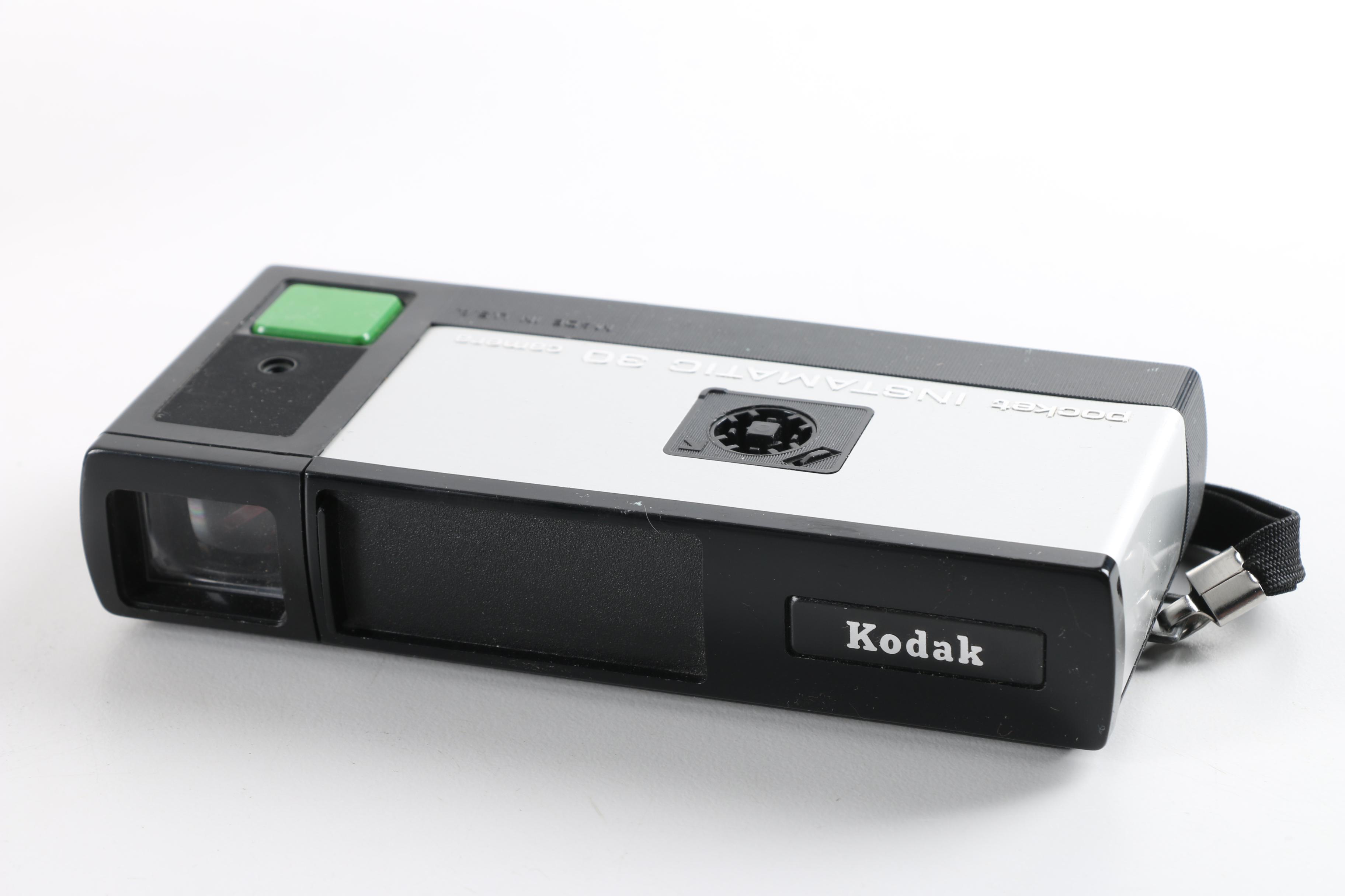 Vintage Kodak Pocket Instamatic 30 Camera with Box and Accessories EBTH