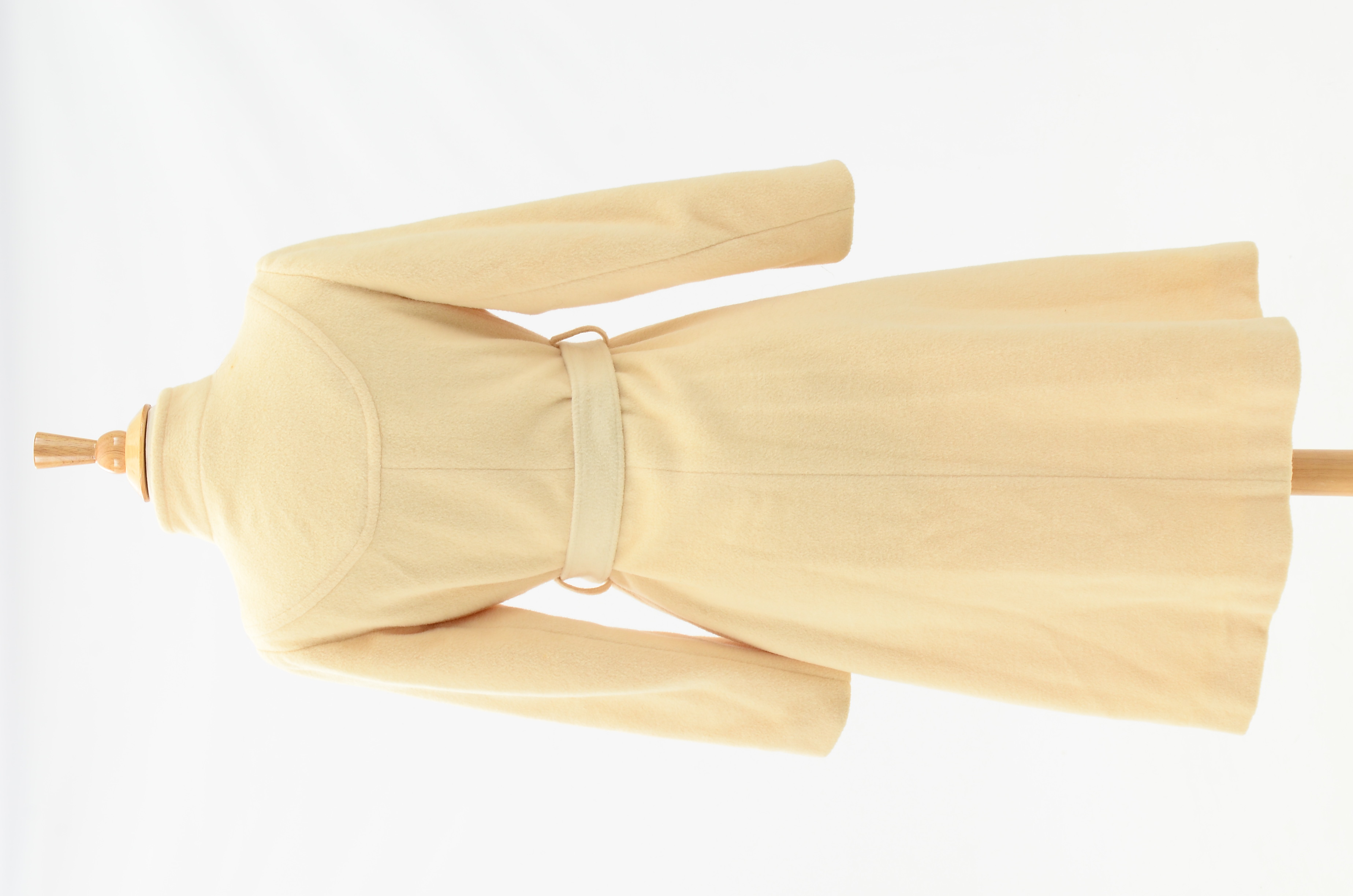 Vintage Winter White Wool Coat EBTH