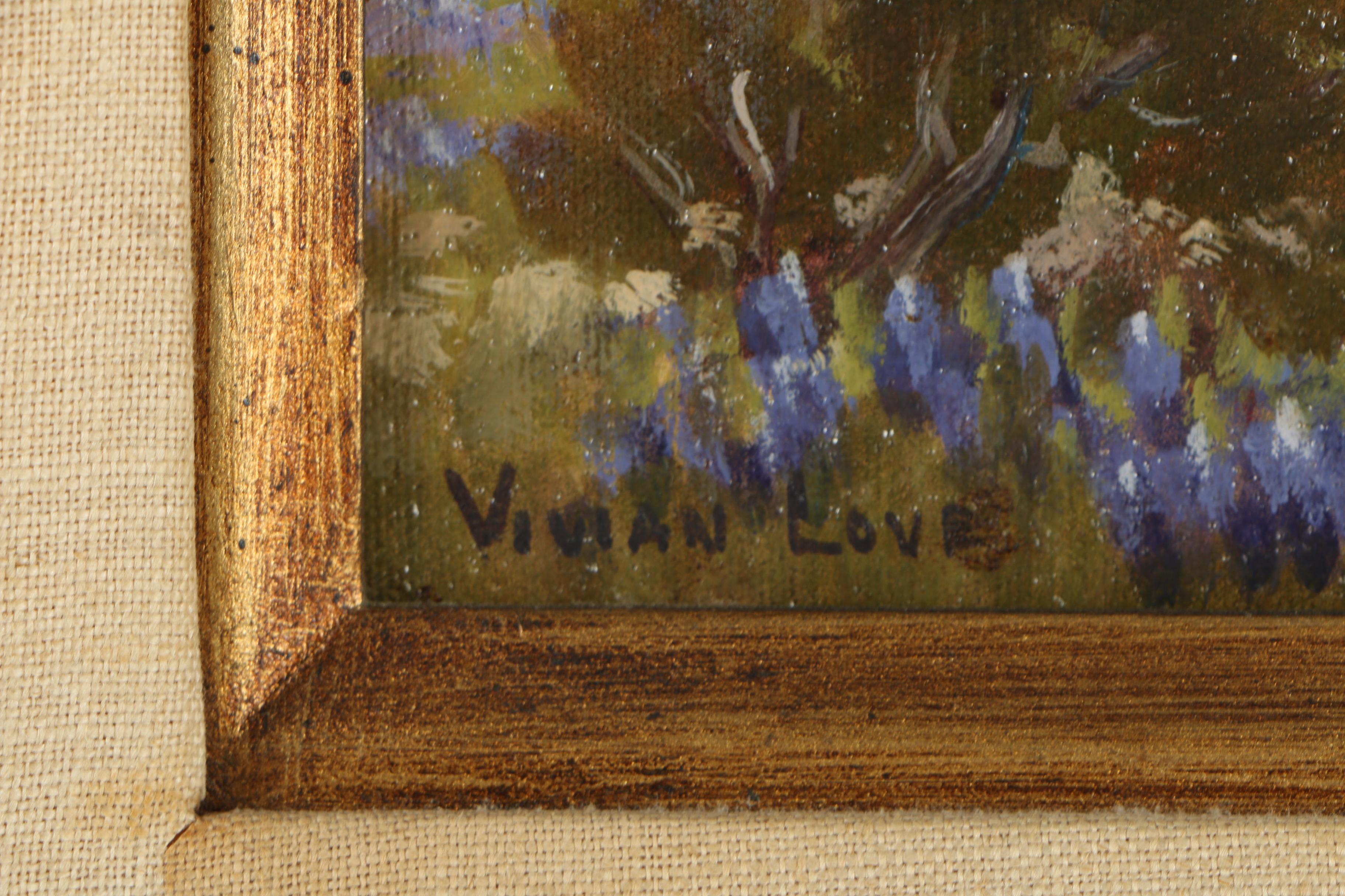 Vivian Love Oil Painting of a Tree EBTH