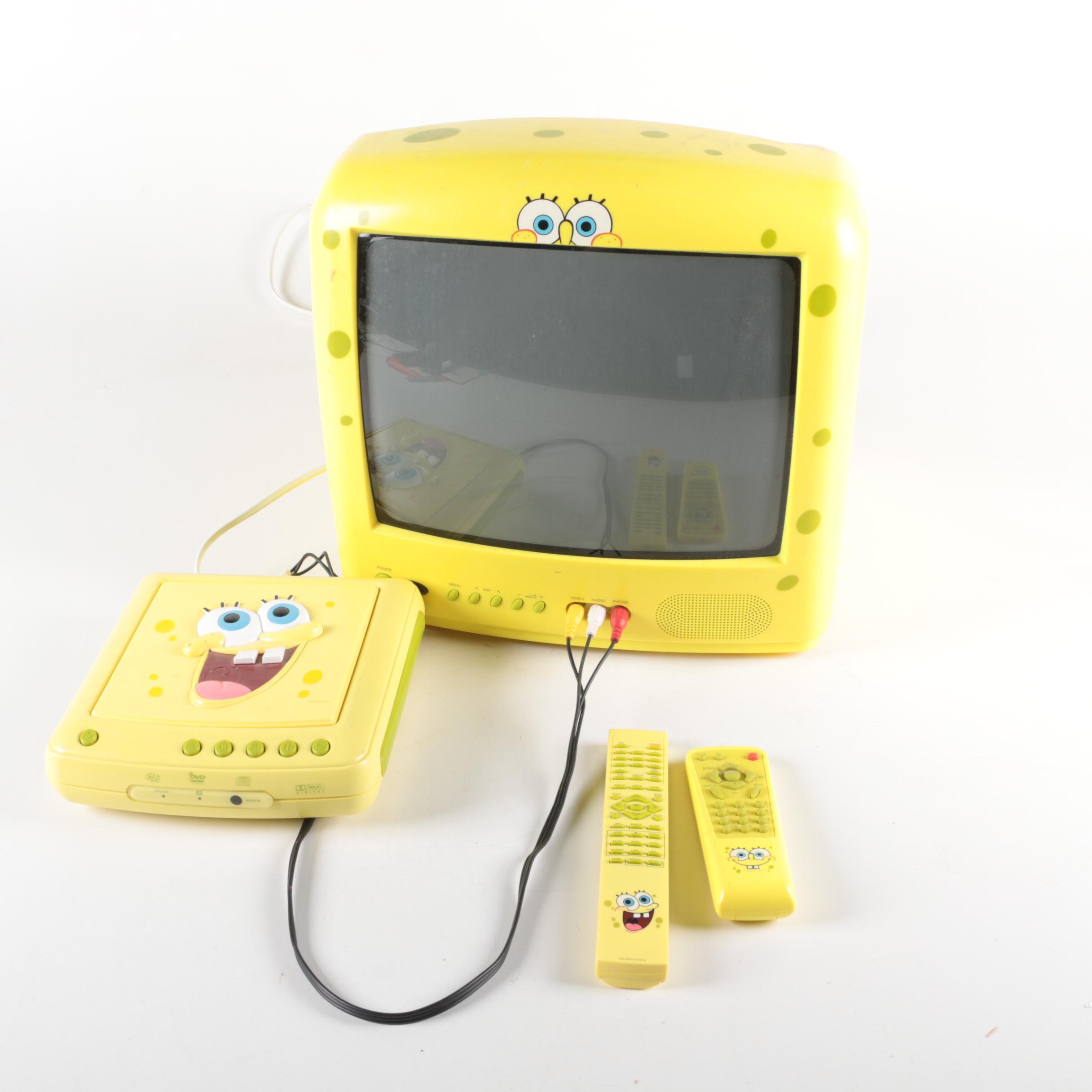 Emerson 13" "Spongebob Squarepants" Television and DVD Player EBTH