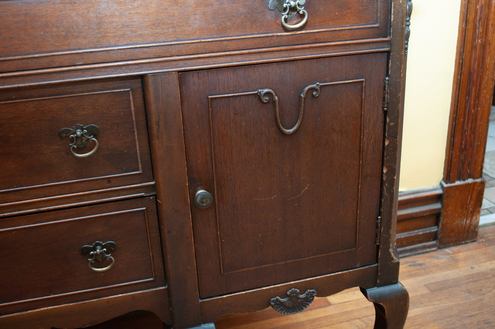 Vintage Voss Table Company Buffet EBTH