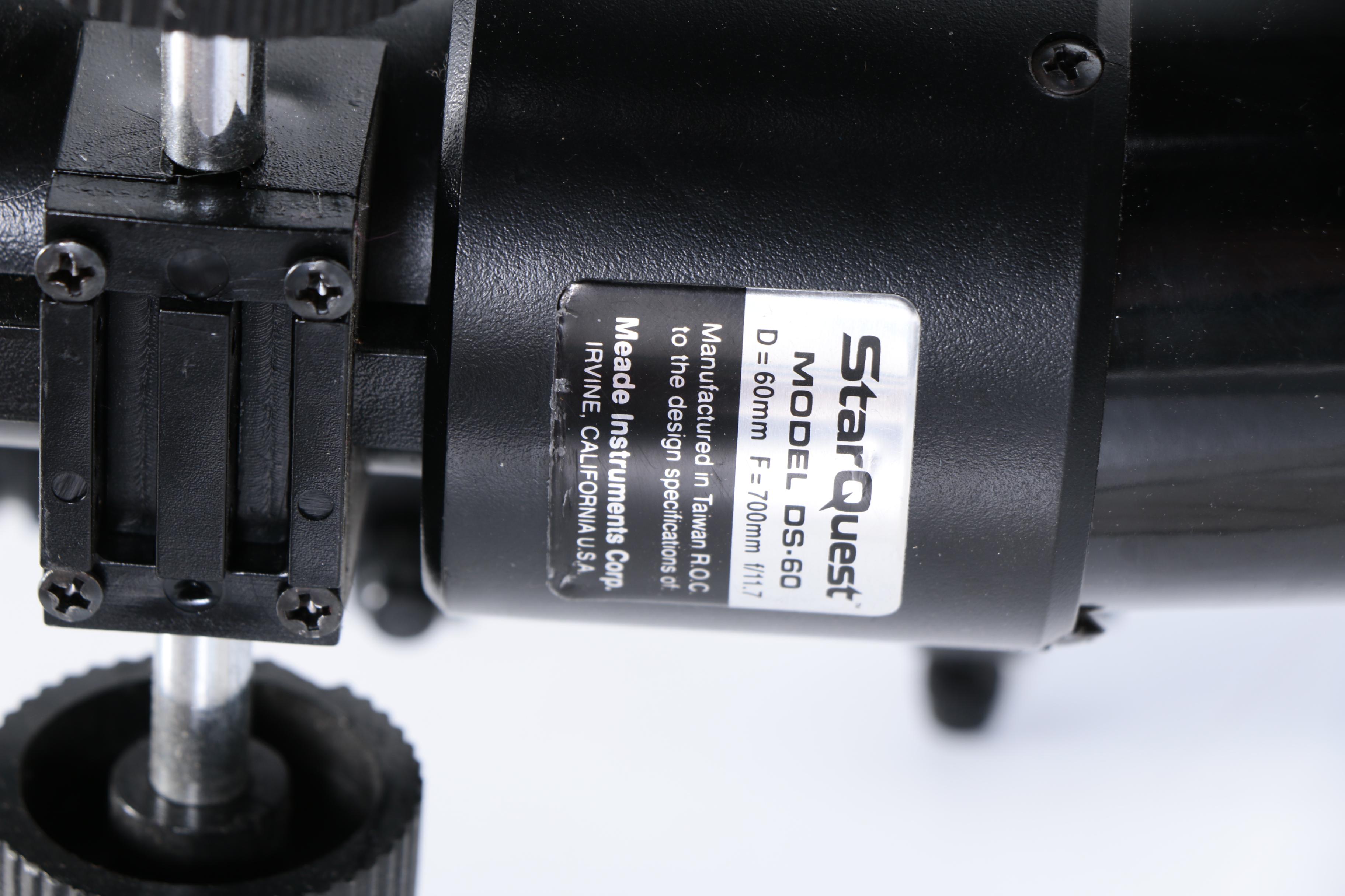 Meade StarQuest DS60 Electronic Digital Series Telescope EBTH