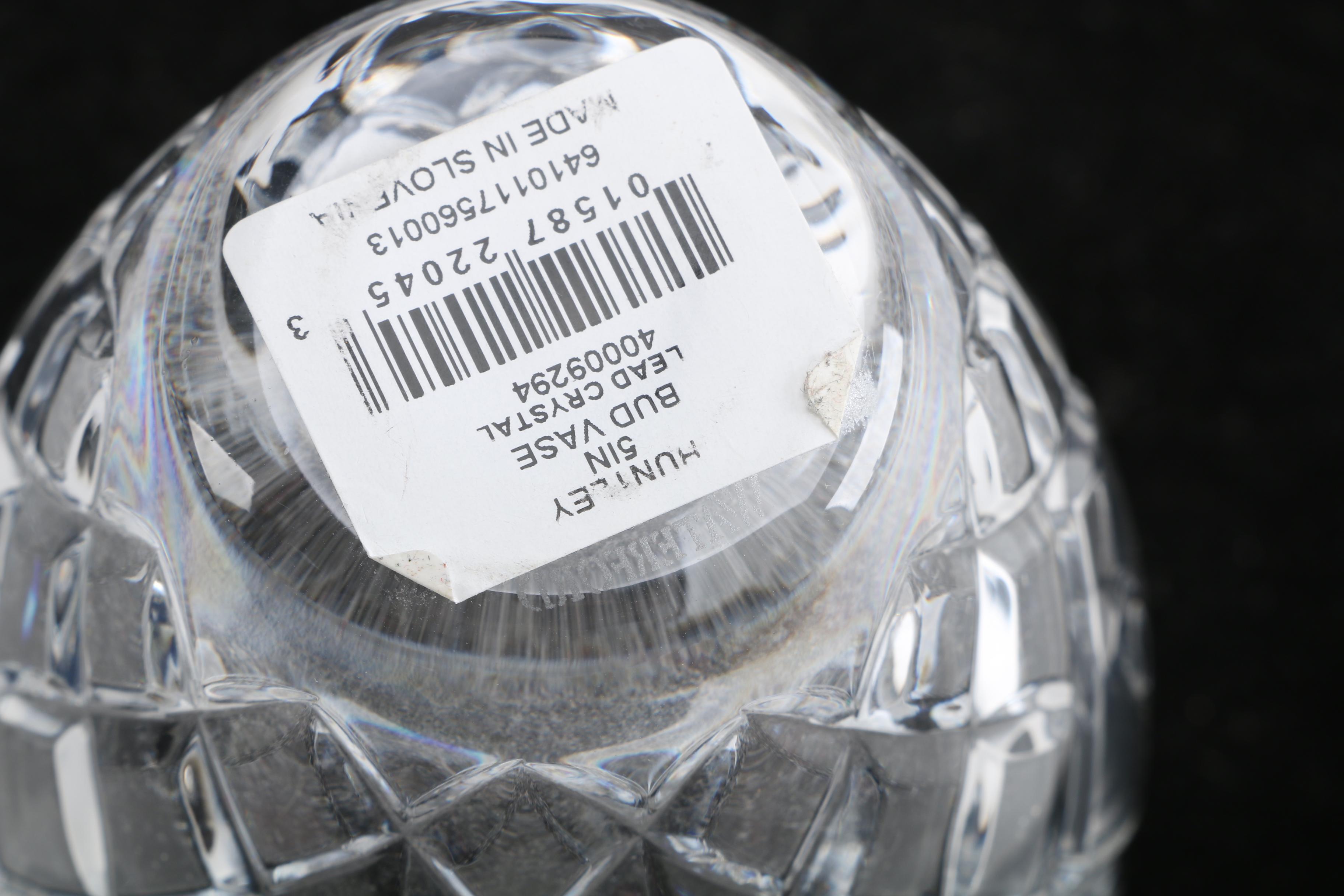 Waterford Crystal "Huntley" Bud Vase EBTH