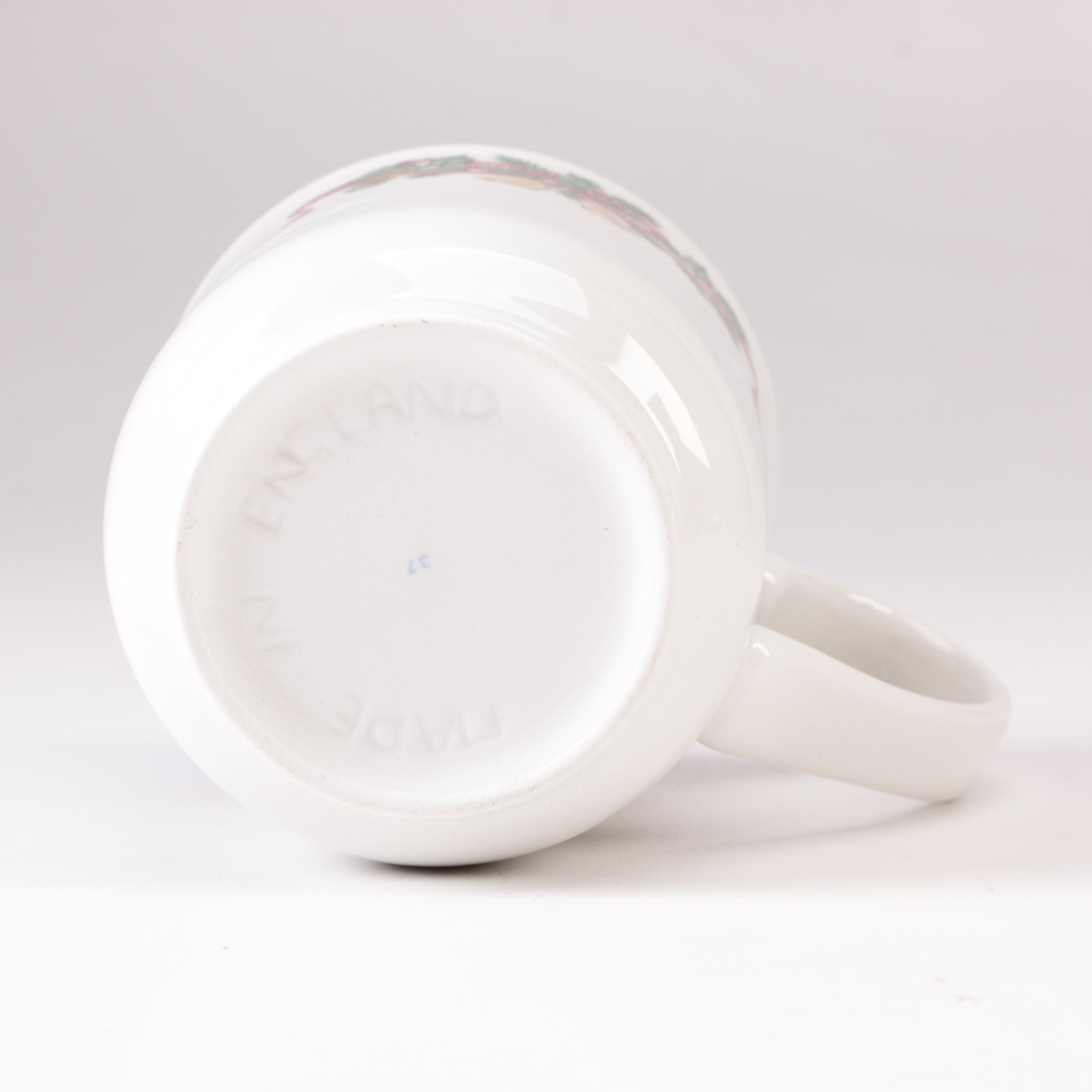 Victorian christmas dinnerware