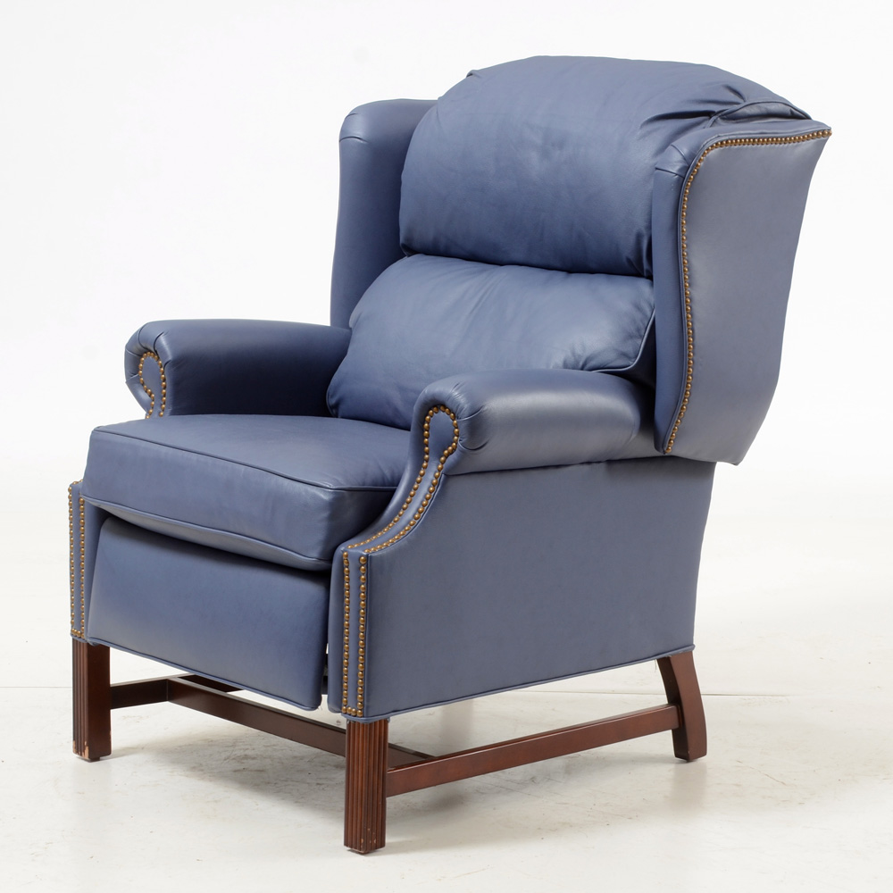 Thomasville WingBack Leather Recliner EBTH