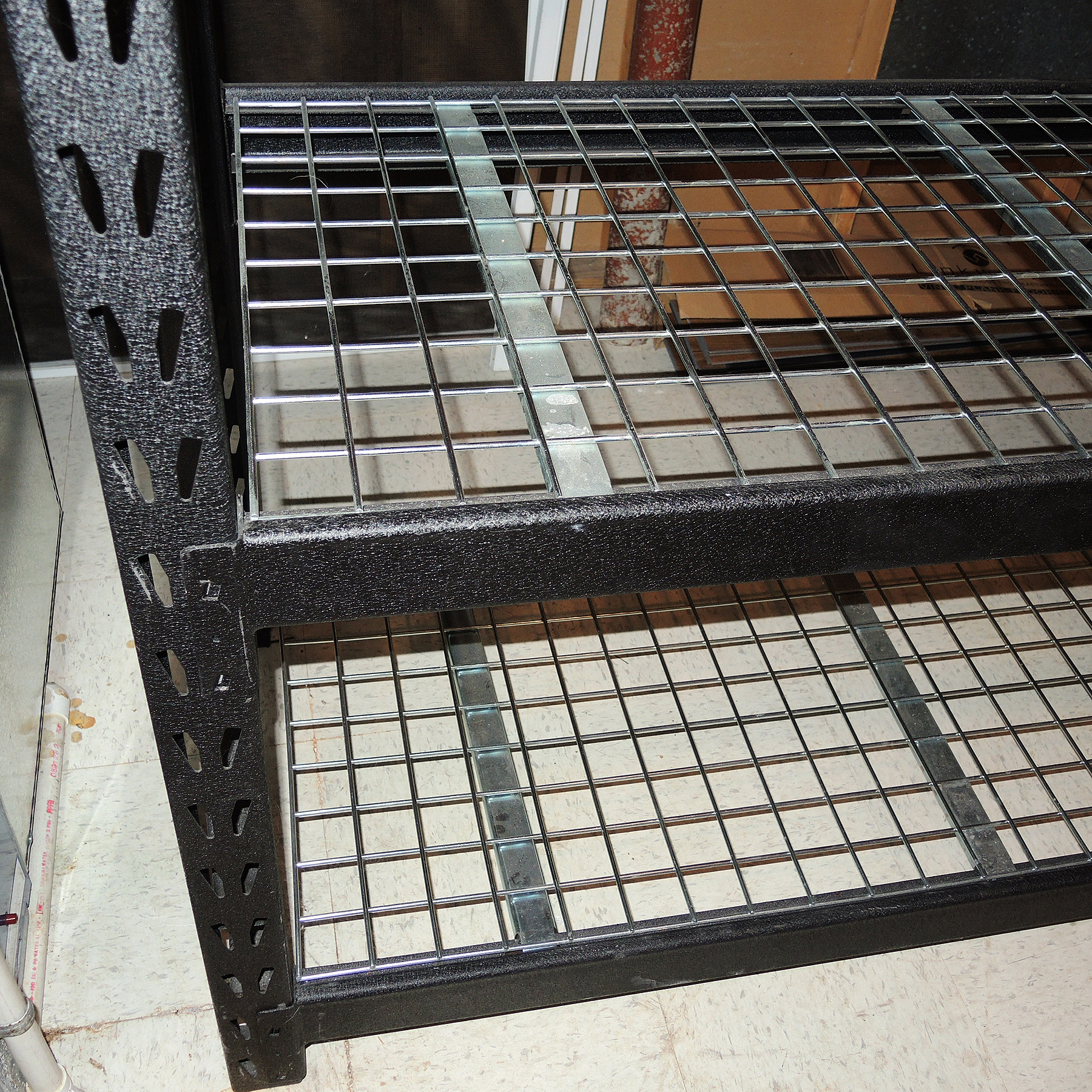 Black Heavy Duty Utility Shelf with Steel Shelves EBTH