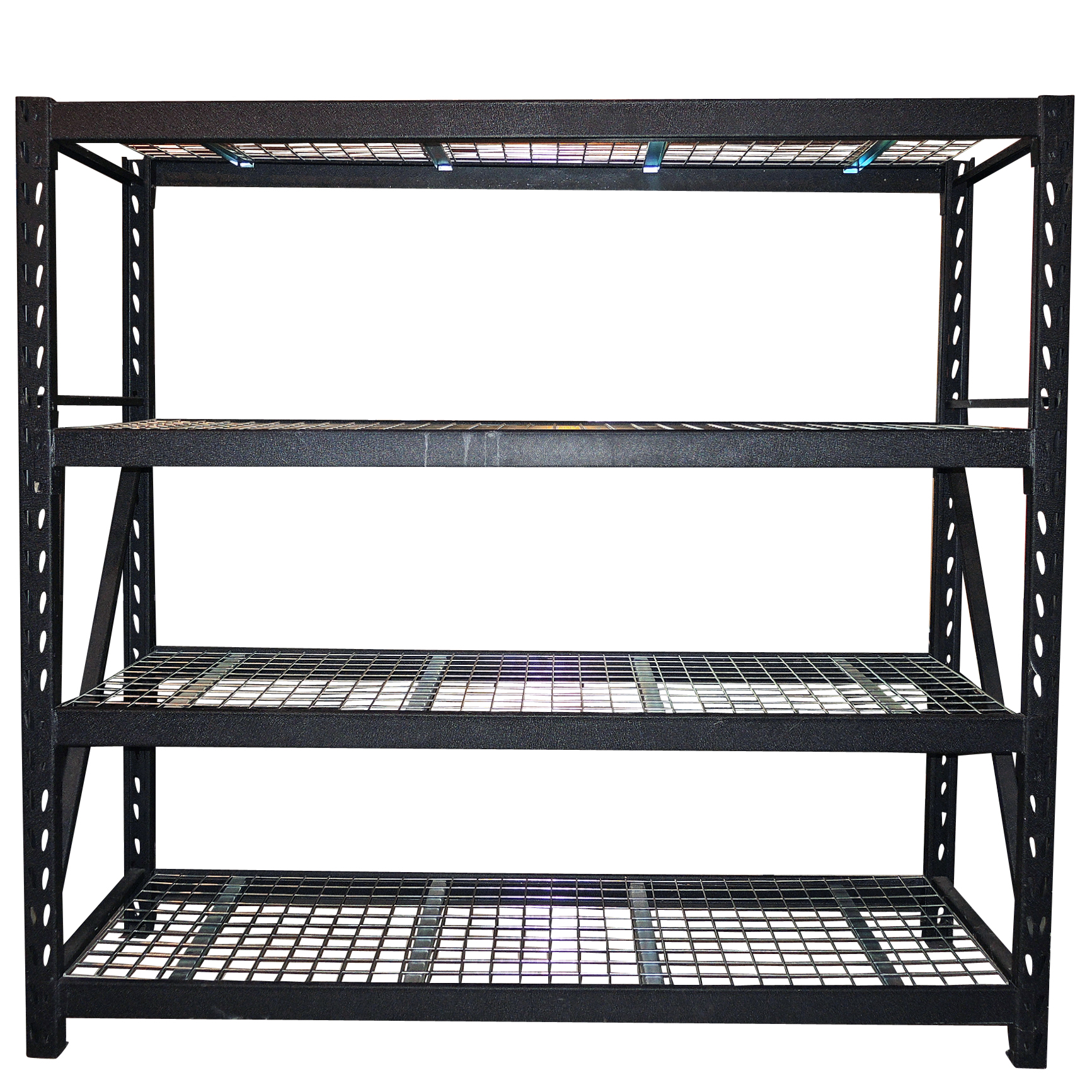 Black Heavy Duty Utility Shelf with Steel Shelves EBTH