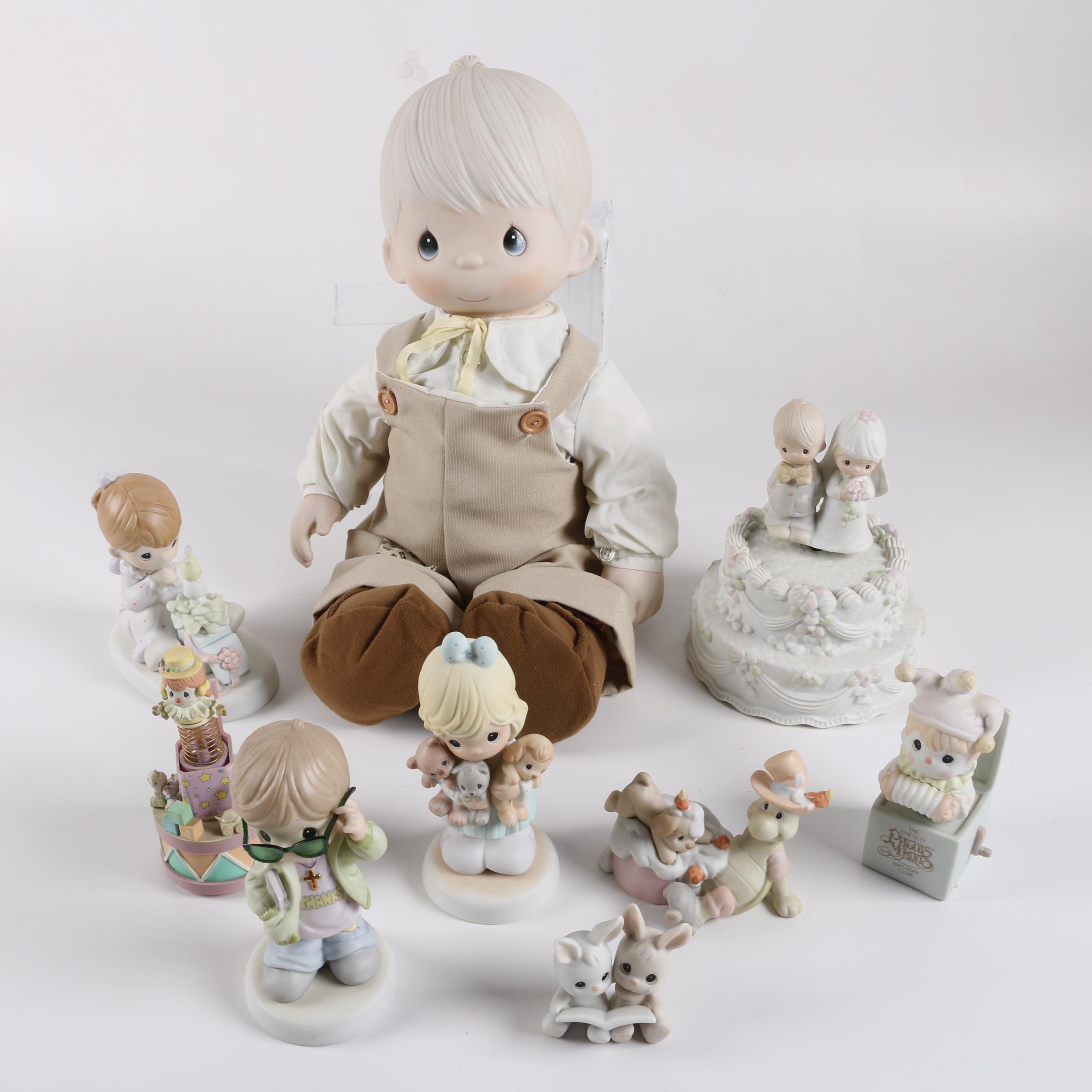 precious moments plush dolls vintage