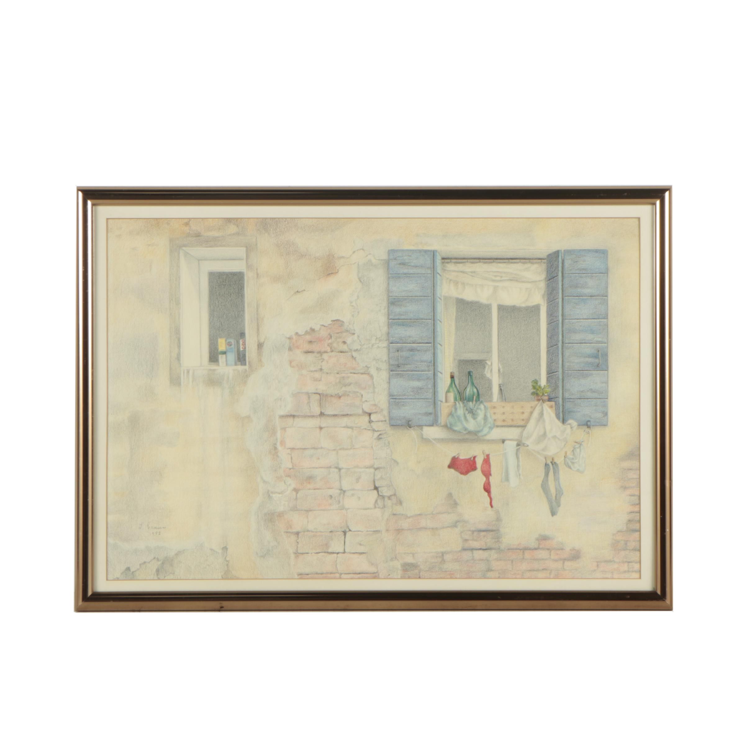 Sharon Craven Pastel Drawing